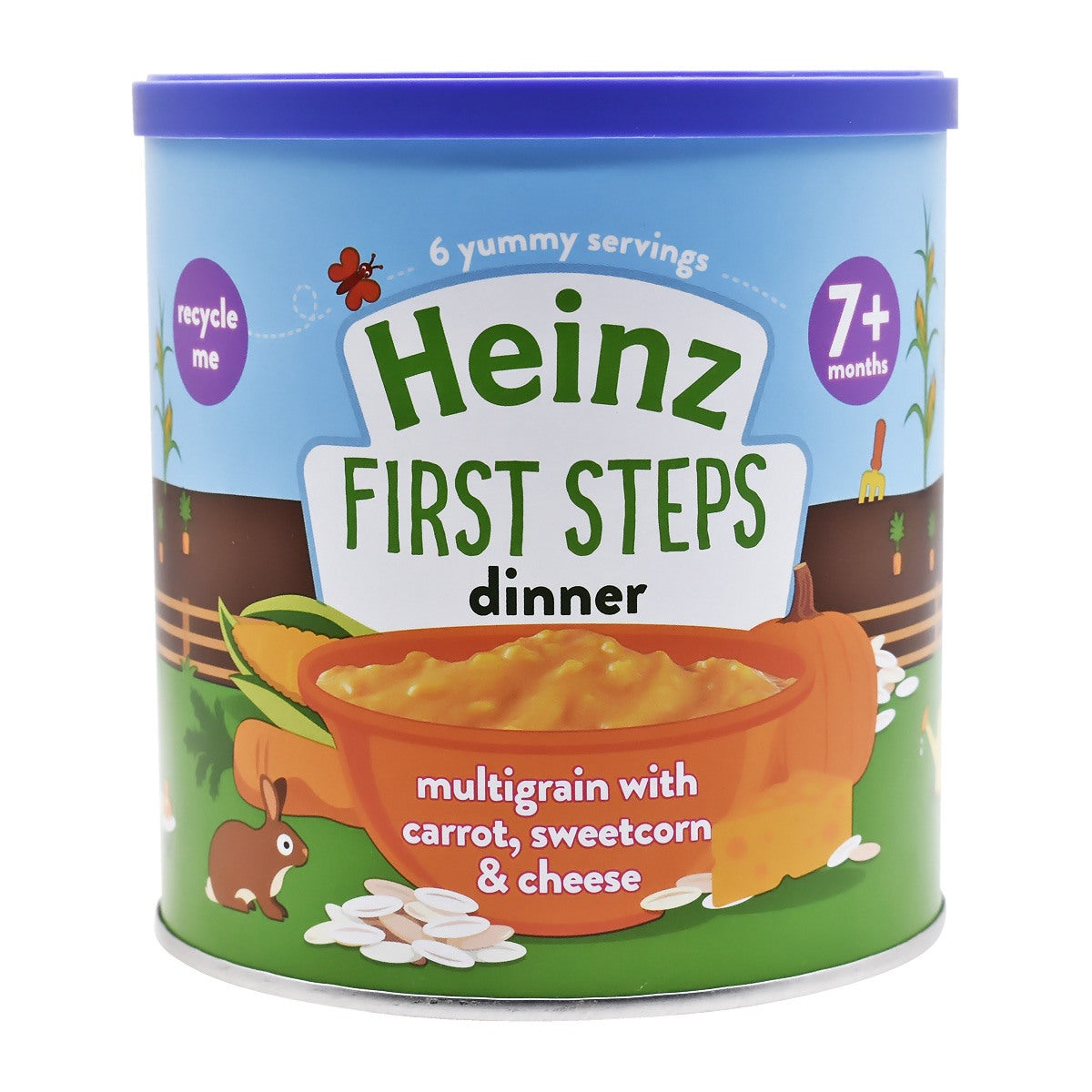 Heinz Baby Cereal, Multigrain with Carrot, Sweetcorn & Cheese