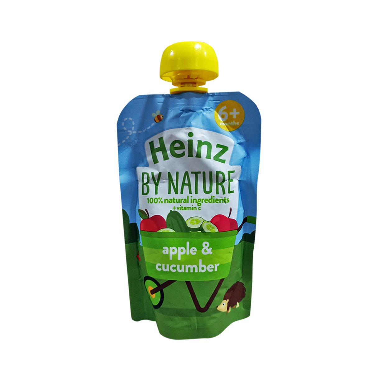 Heinz Baby Food Pouch, Apple, Cucumber Puree, 100g