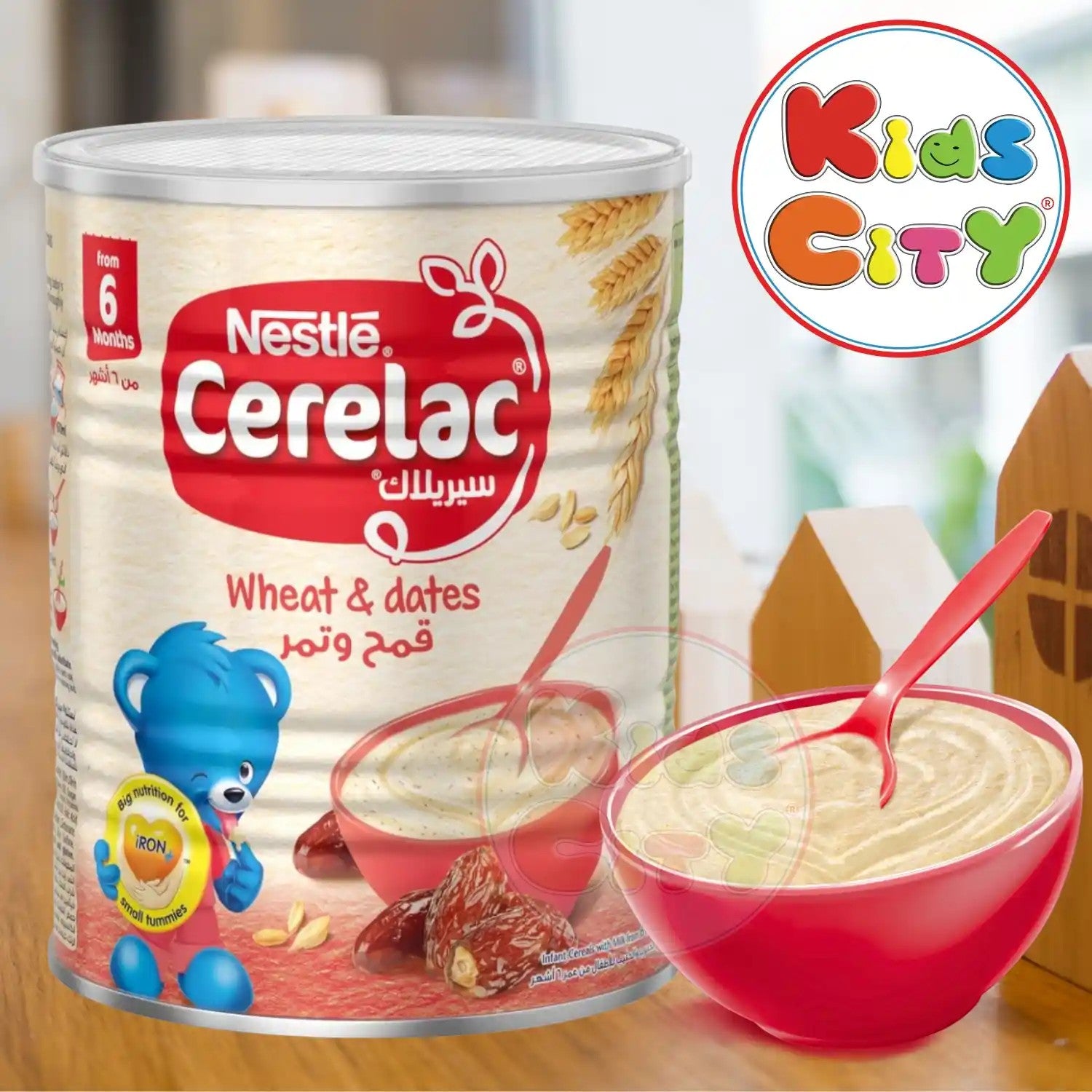 Nestle Cerelac Wheat & Dates (6m+) 400g (Pack of 1)
