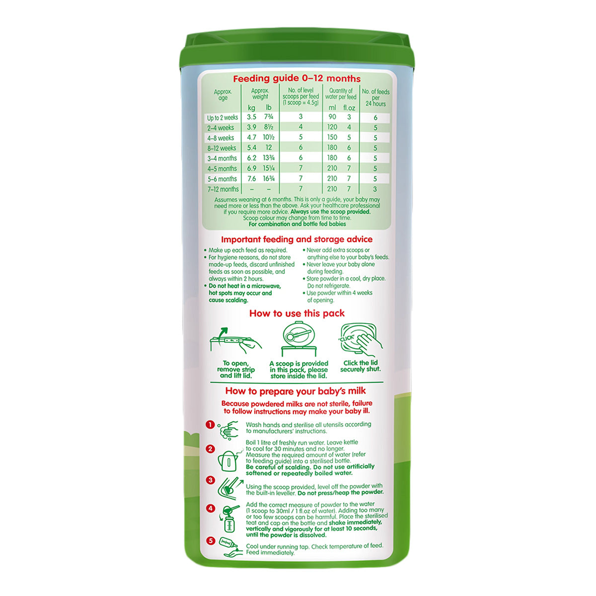 Cow & Gate Stage 1, First Infant Milk (0m+) - 800g