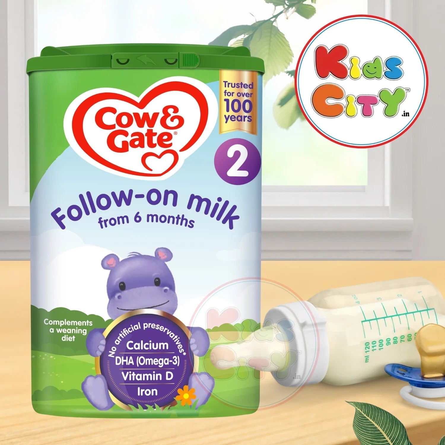 Cow & Gate Stage 2, Follow-on Milk (6m+) 800g (Pack of 1)