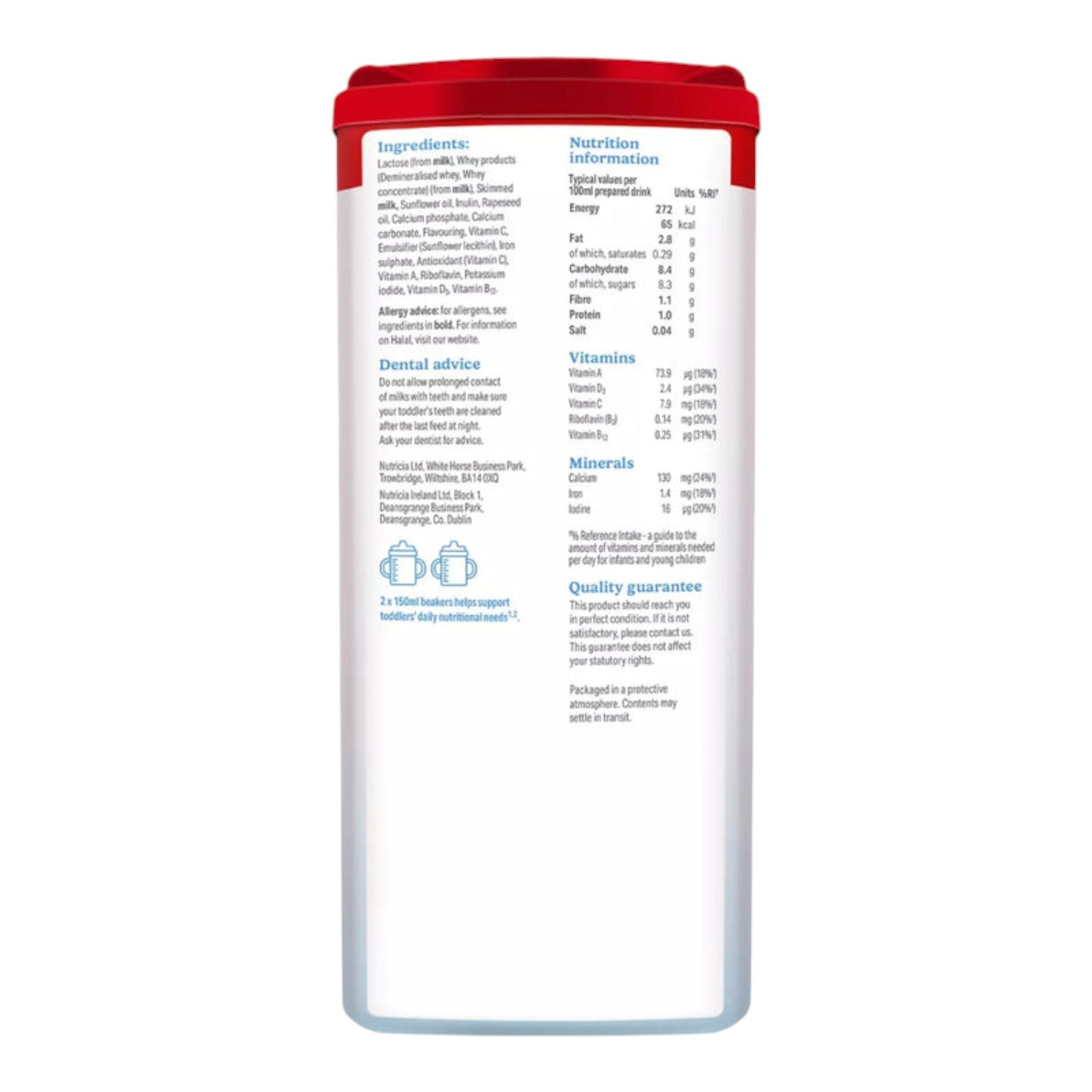 Cow & Gate Stage 3, Toddler Milk (1y+) 800g (Pack of 1)