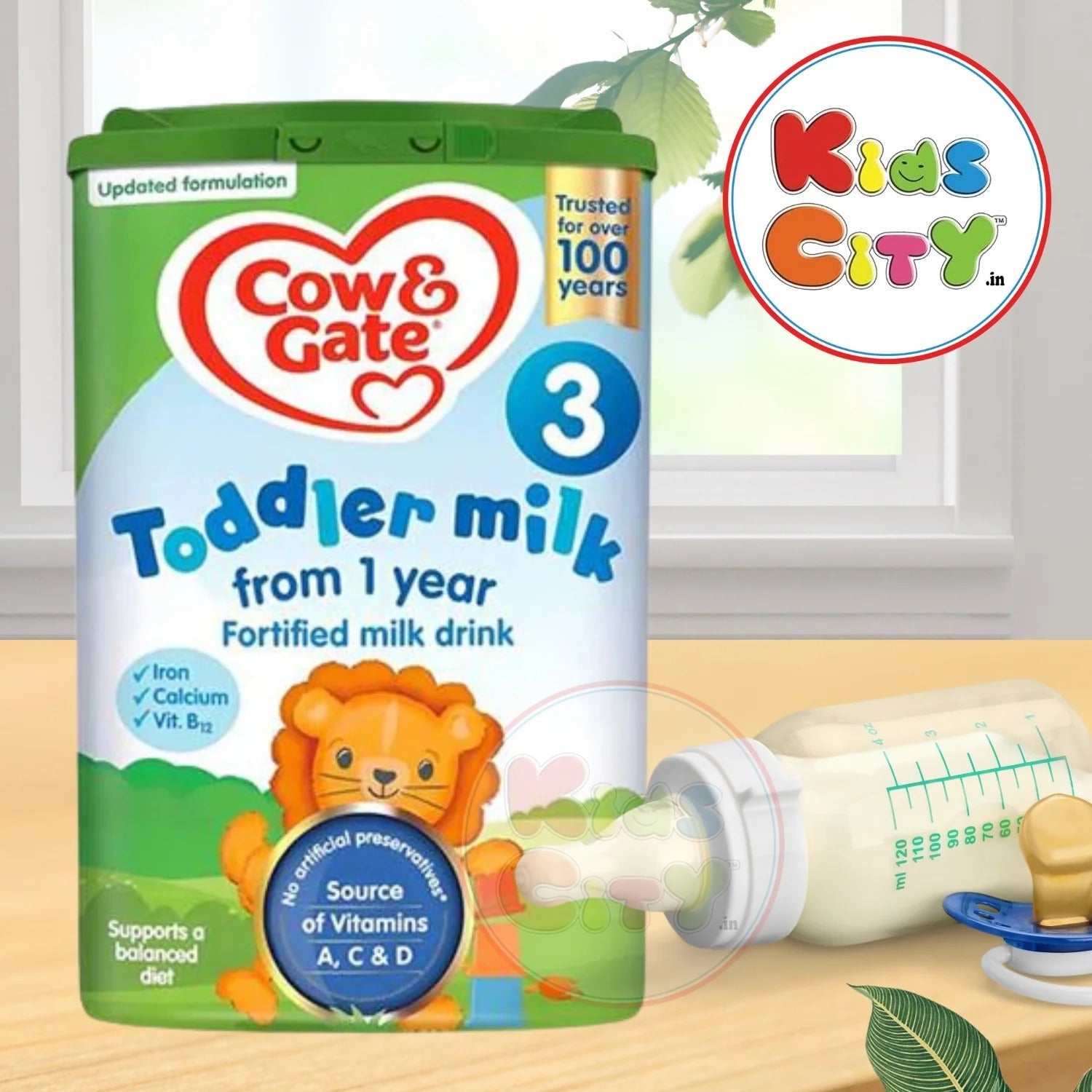 Cow & Gate Stage 3, Toddler Milk (1y+) 800g (Pack of 1)