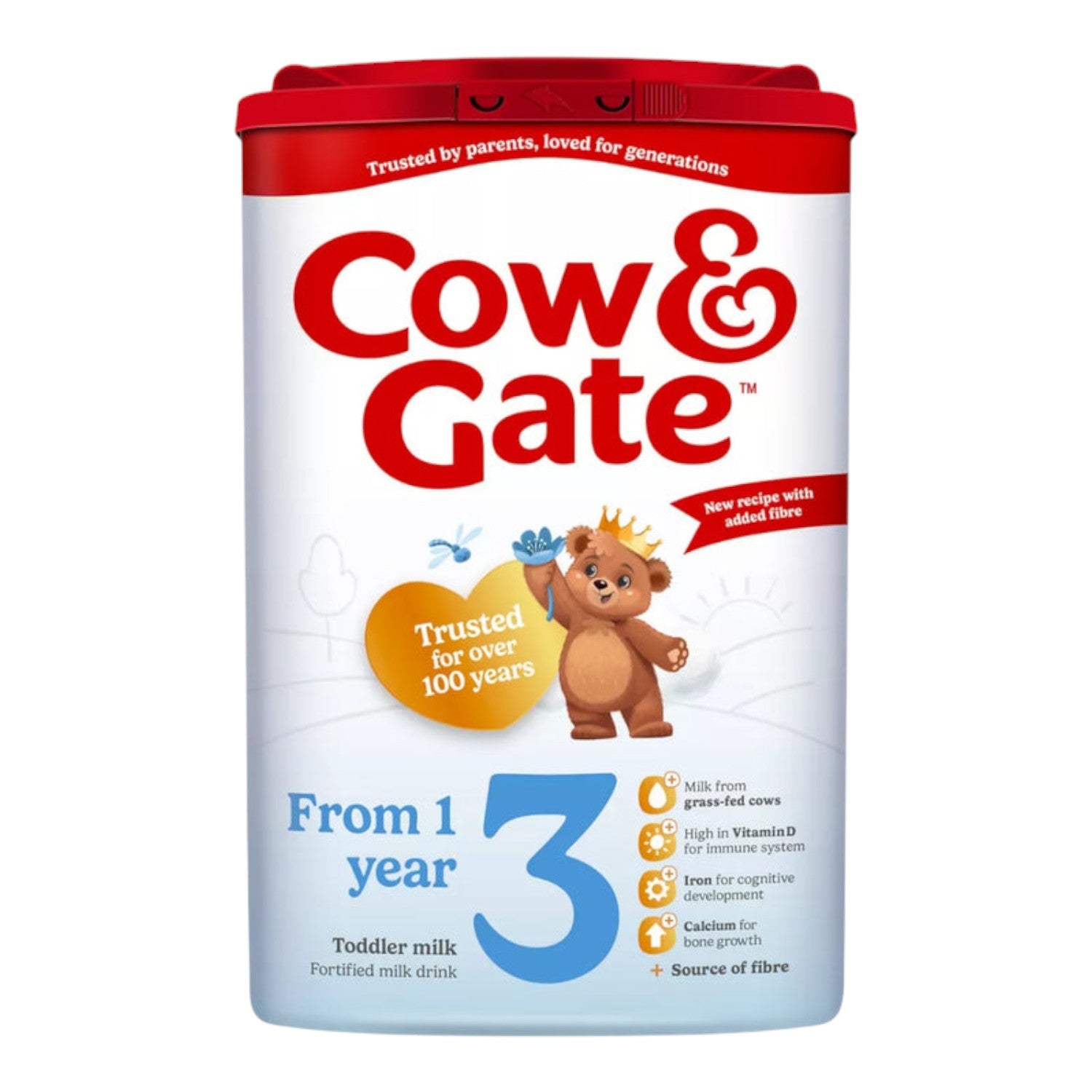 Cow & Gate Stage 3, Toddler Milk (1y+) 800g (Pack of 1)
