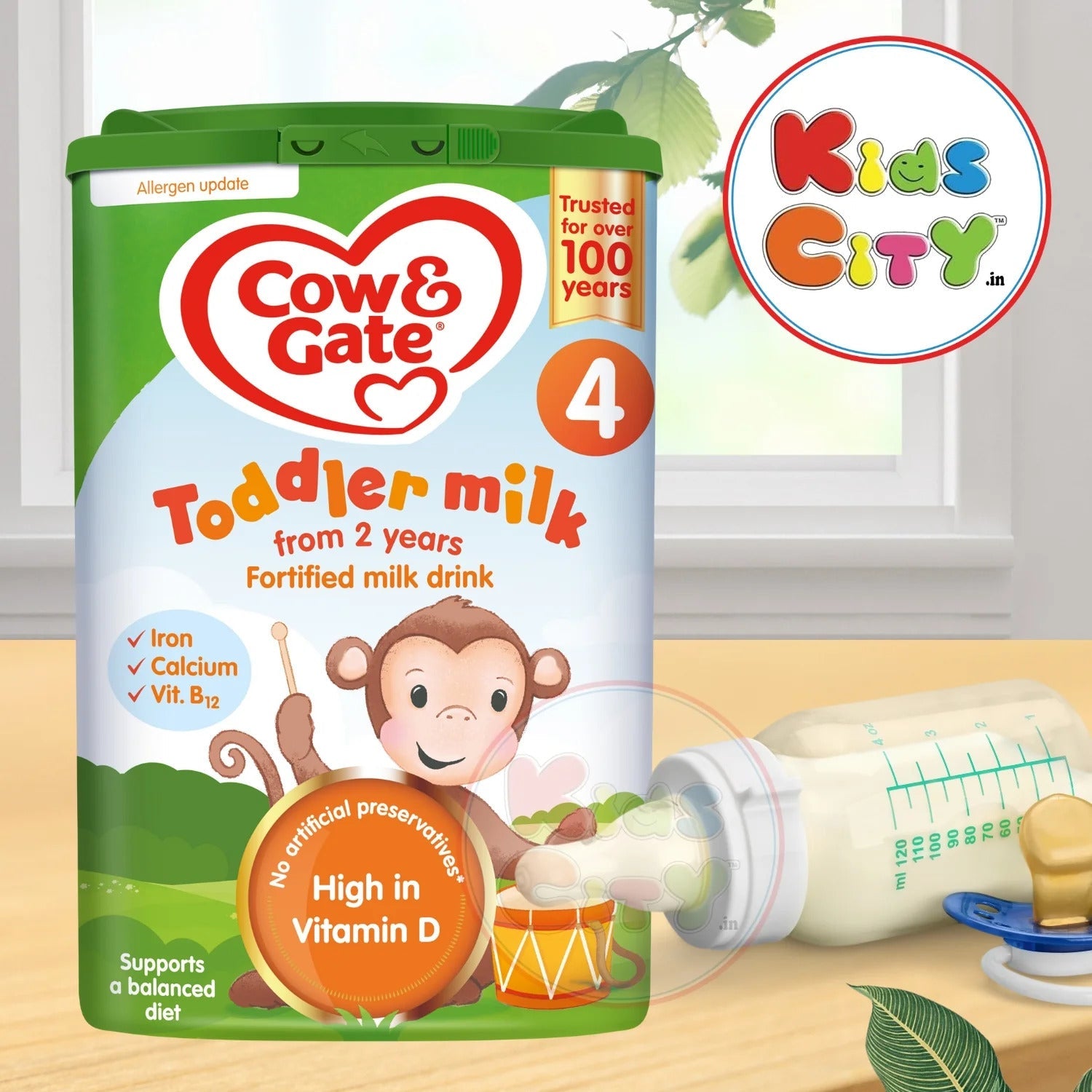 Cow & Gate Stage 4, Toddler Milk (2y+) 800g (Pack of 1)