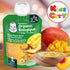 Gerber Organic Biologique for Baby, 2nd Foods for Sitter, 90ml (99g) - Mango Peach Carrot Oat Sweet Potato