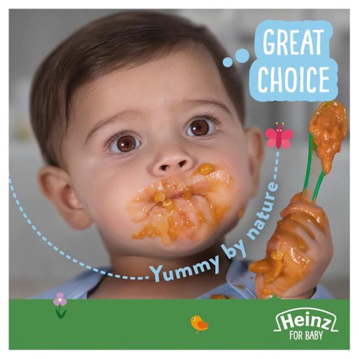 Heinz By Nature Baby Food Pouch Bottle, Apple & Yoghurt - 120g