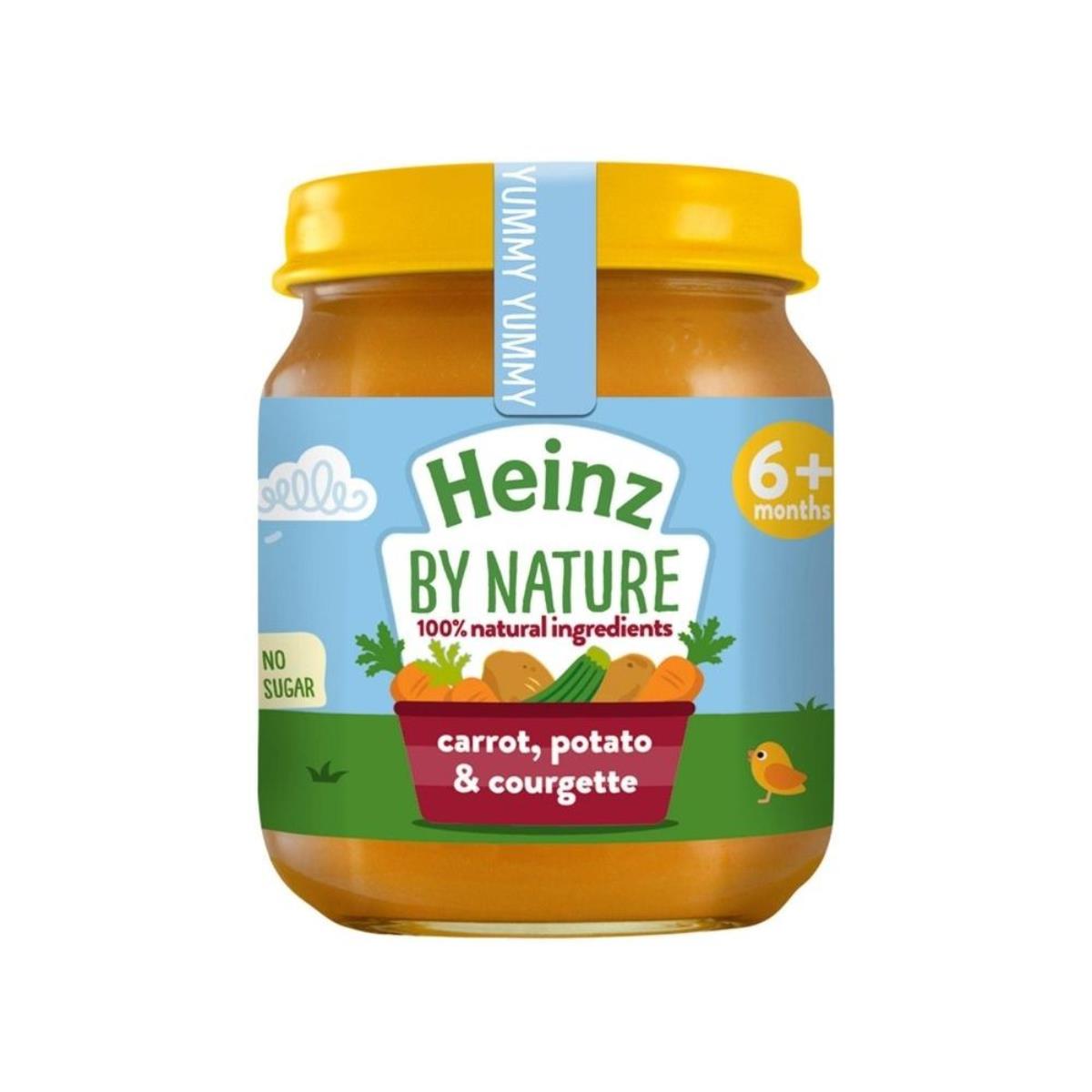 Heinz By Nature Baby Food Pouch Bottle, Carrot, Potato & Courgette - 120g