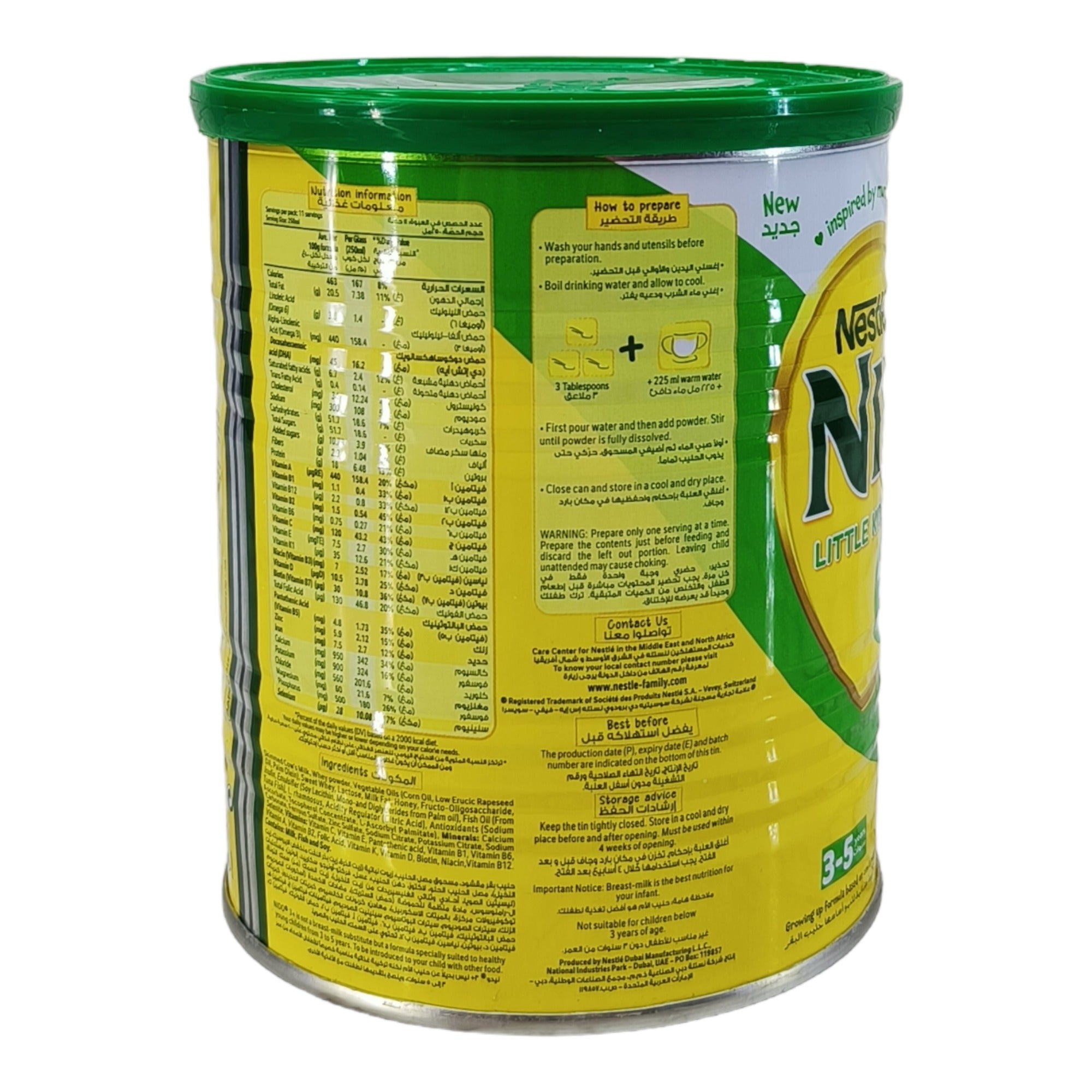 Nestle Nido Little Kids, 3+ (3-5 yrs) - 400g