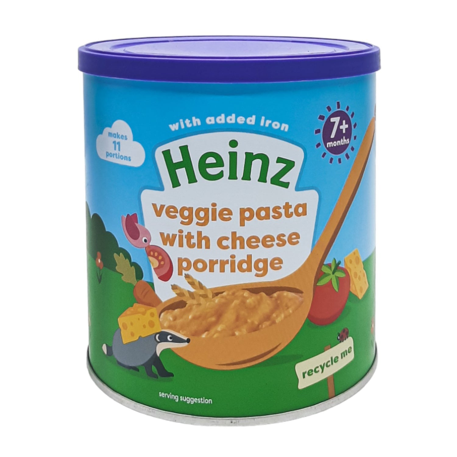 Heinz Baby Cereal, Veggie Pasta with Cheese Porridge (7m+) - 200g