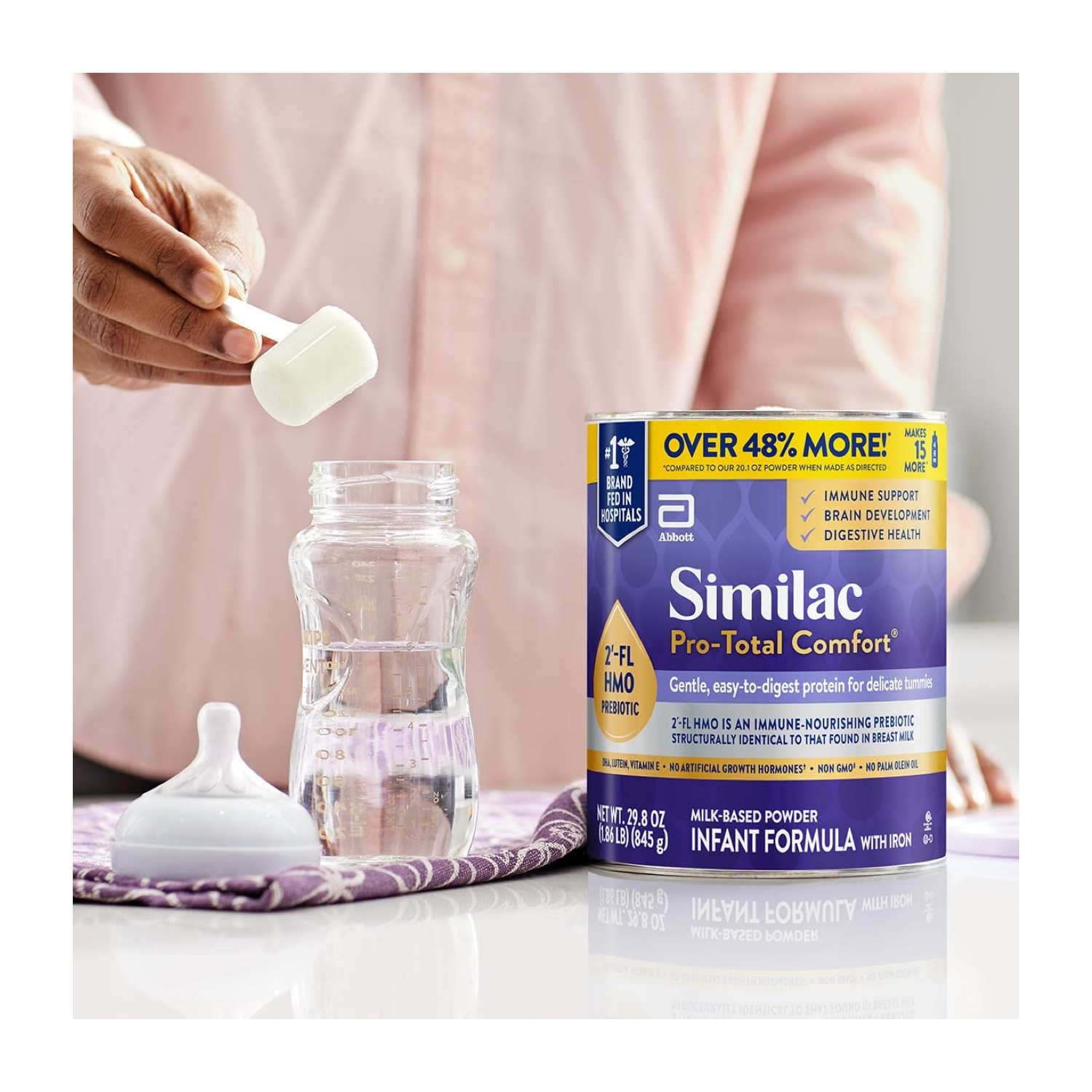 Similac Pro-Total Comfort Infant Milk Formula (0m+) - 845g