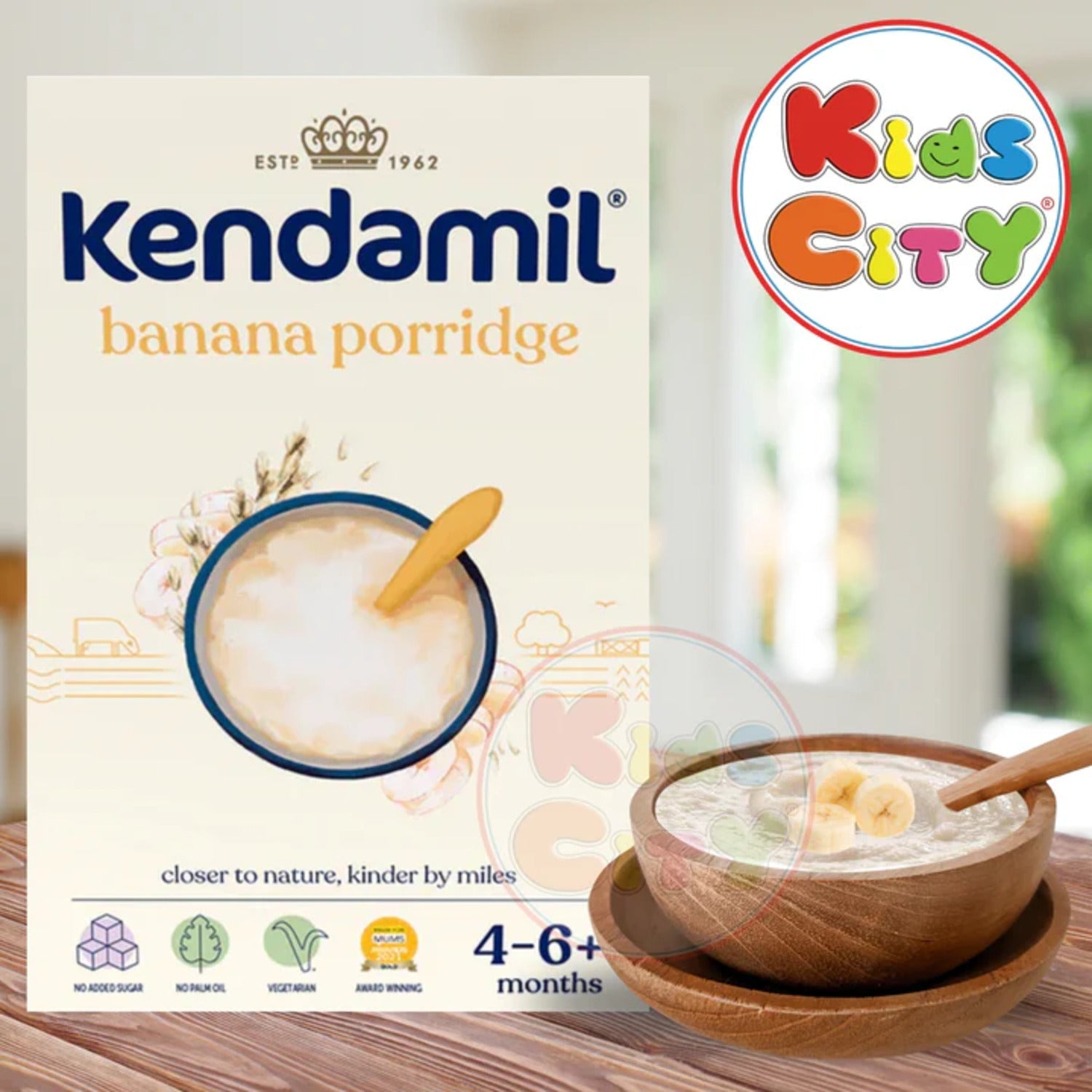 Kendamil Banana Porridge 4-6m, 150g