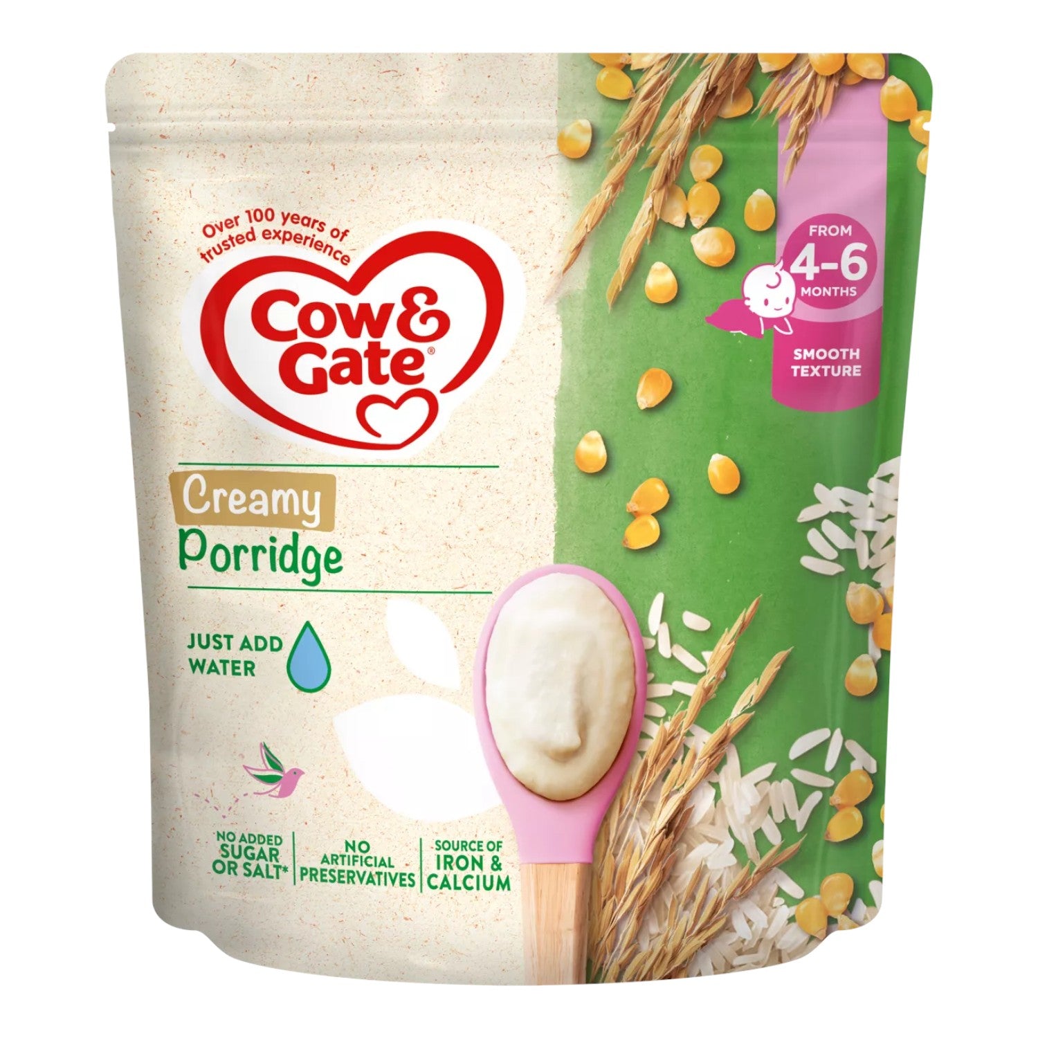 Cow & Gate Creamy Porridge (4-6m+) 125g (Pack of 1)