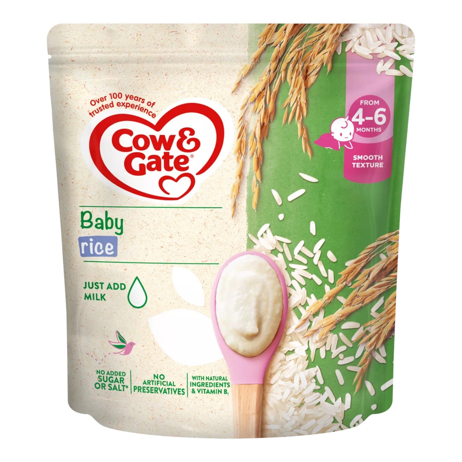 Cow & Gate Baby Rice (4-6m+) 100g (Pack of 1)