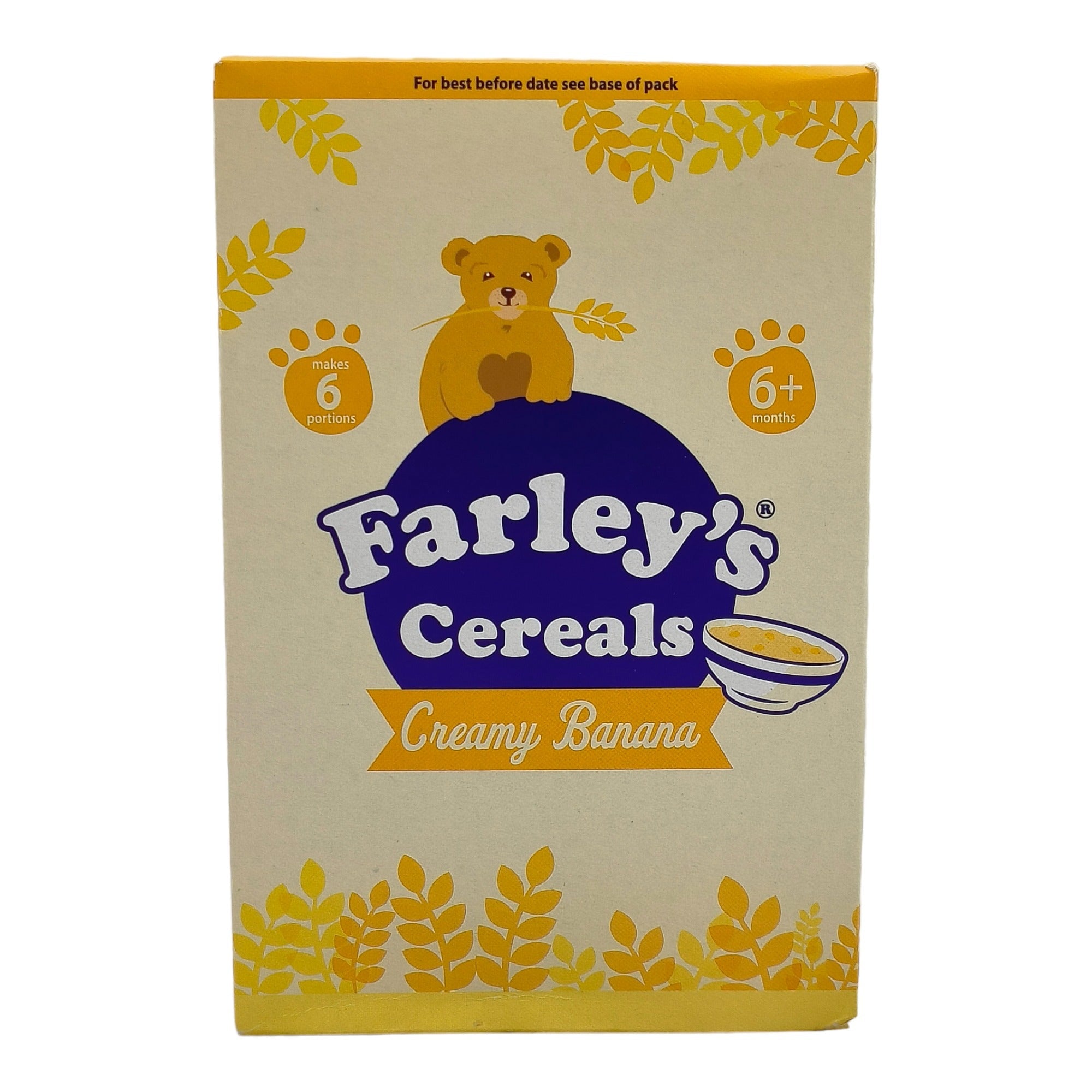 Heinz Farleys Cereals Creamy Banana 6m, 125g
