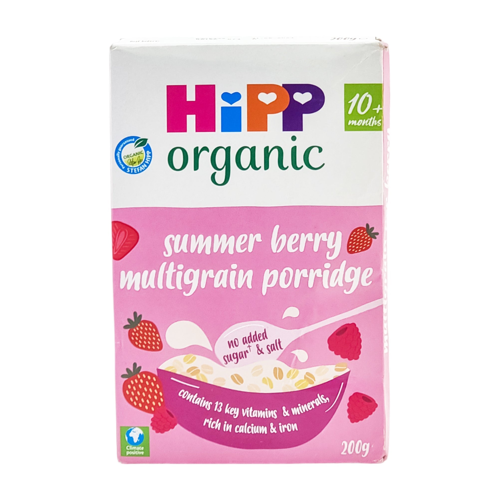 Hipp Organic Summer Berry Multigrain Porridge (10m+) - 200g