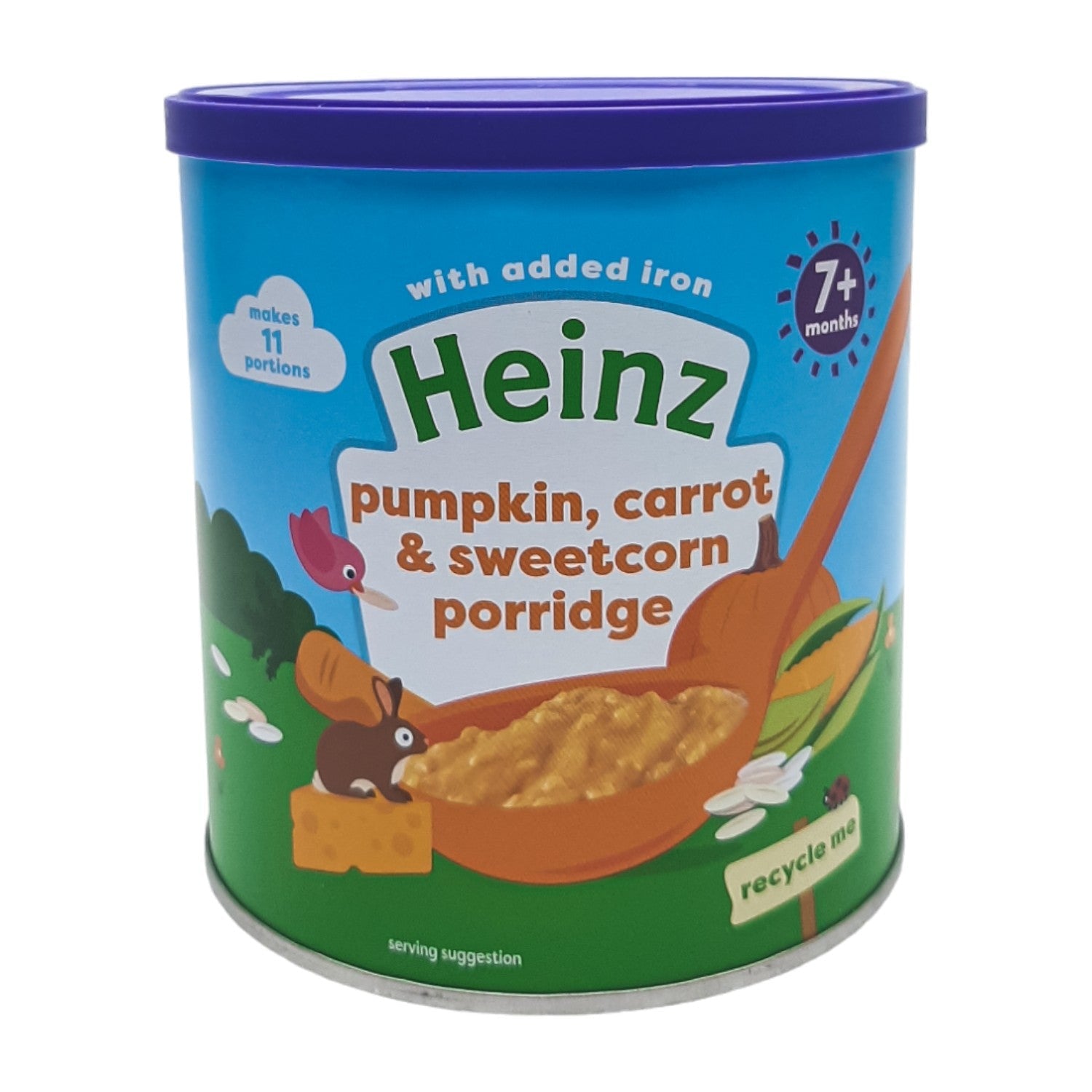 Heinz Baby Cereal, Pumpkin, Carrot, and Sweetcorn Poridge (7m+) - 200g