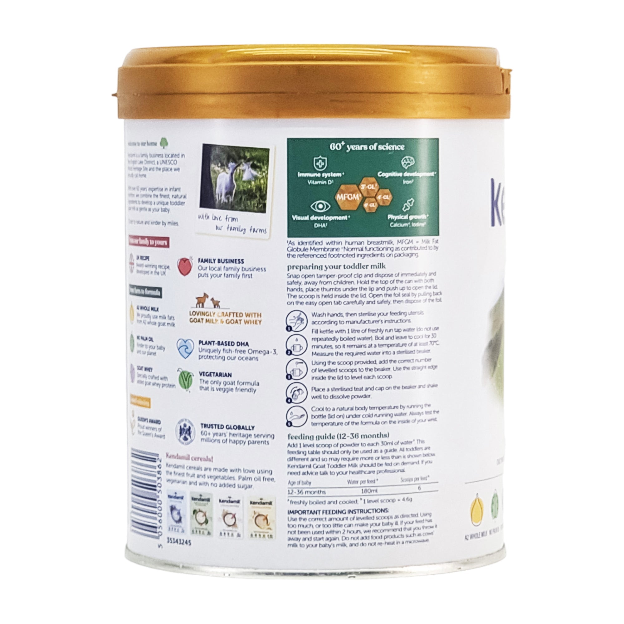 Kendamil Goat 3 Toddler Milk (12-36m)- 800g