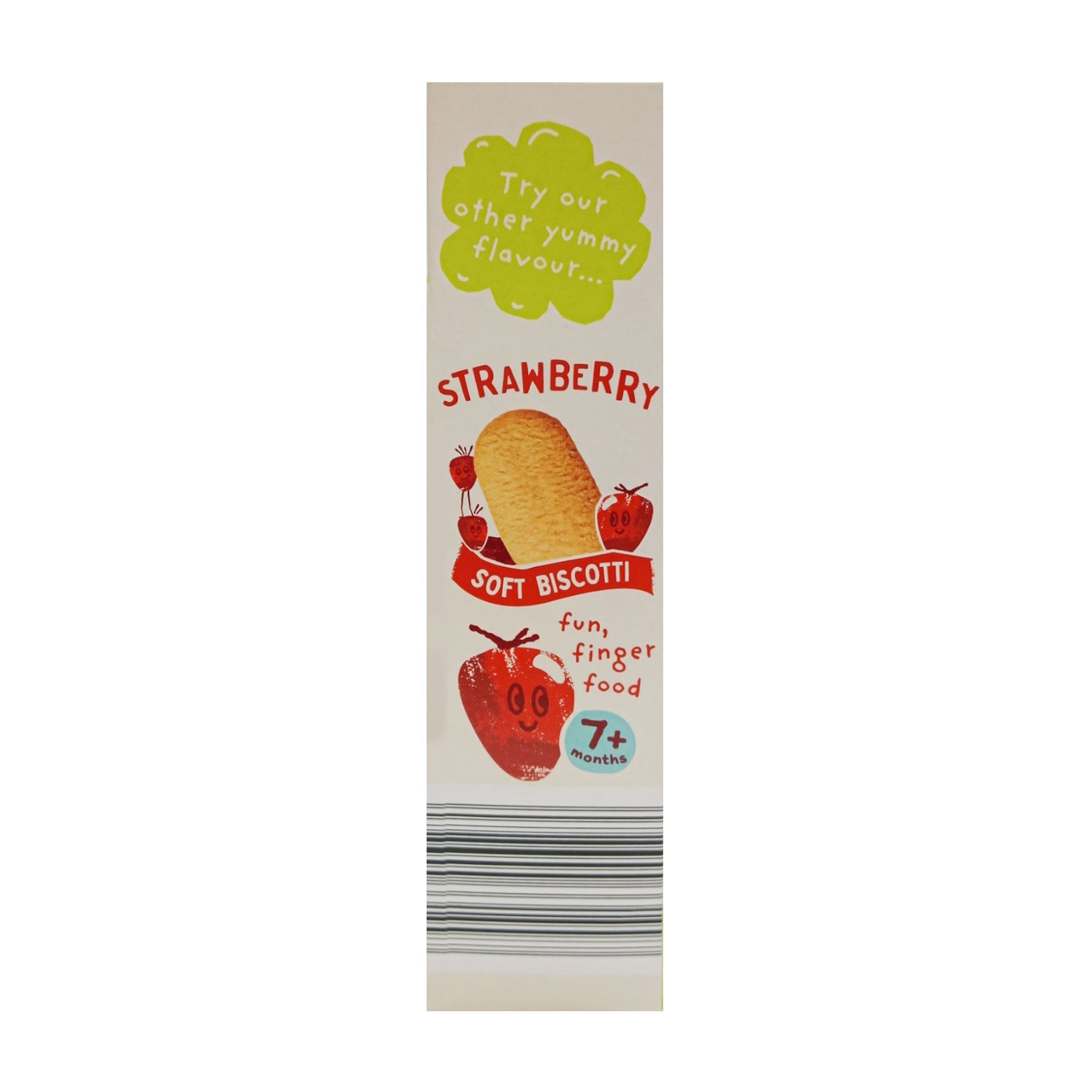 Organic Mamia Apple Soft Biscotti Fun Finger food (7m+) - 120g