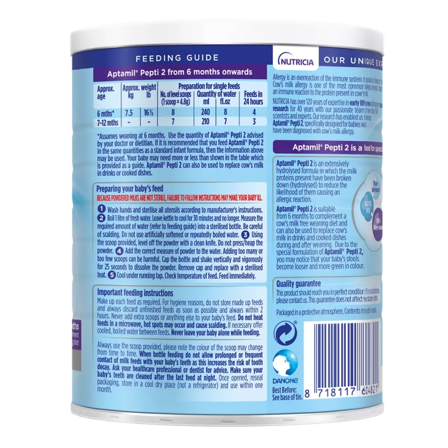 Aptamil Pepti 2 Milk Formula (6m+) - 400g