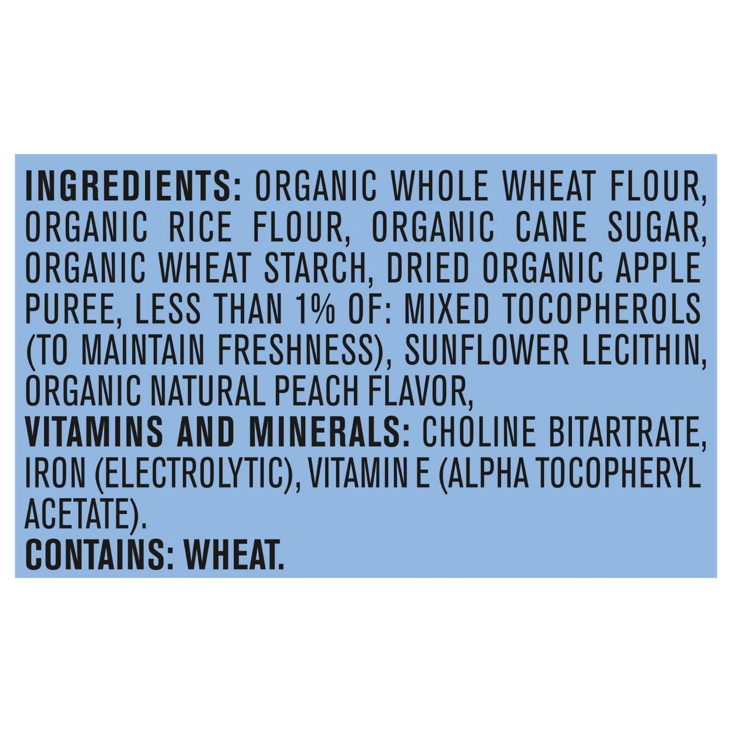 Gerber Organic Puffs Peach