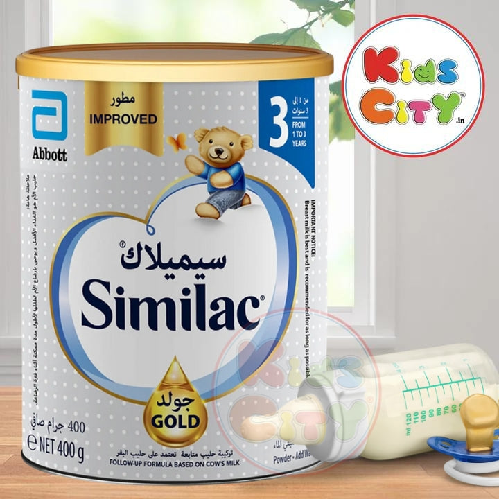 Similac Gold, Stage 3, Growing up Formula (1-3y) - 400g