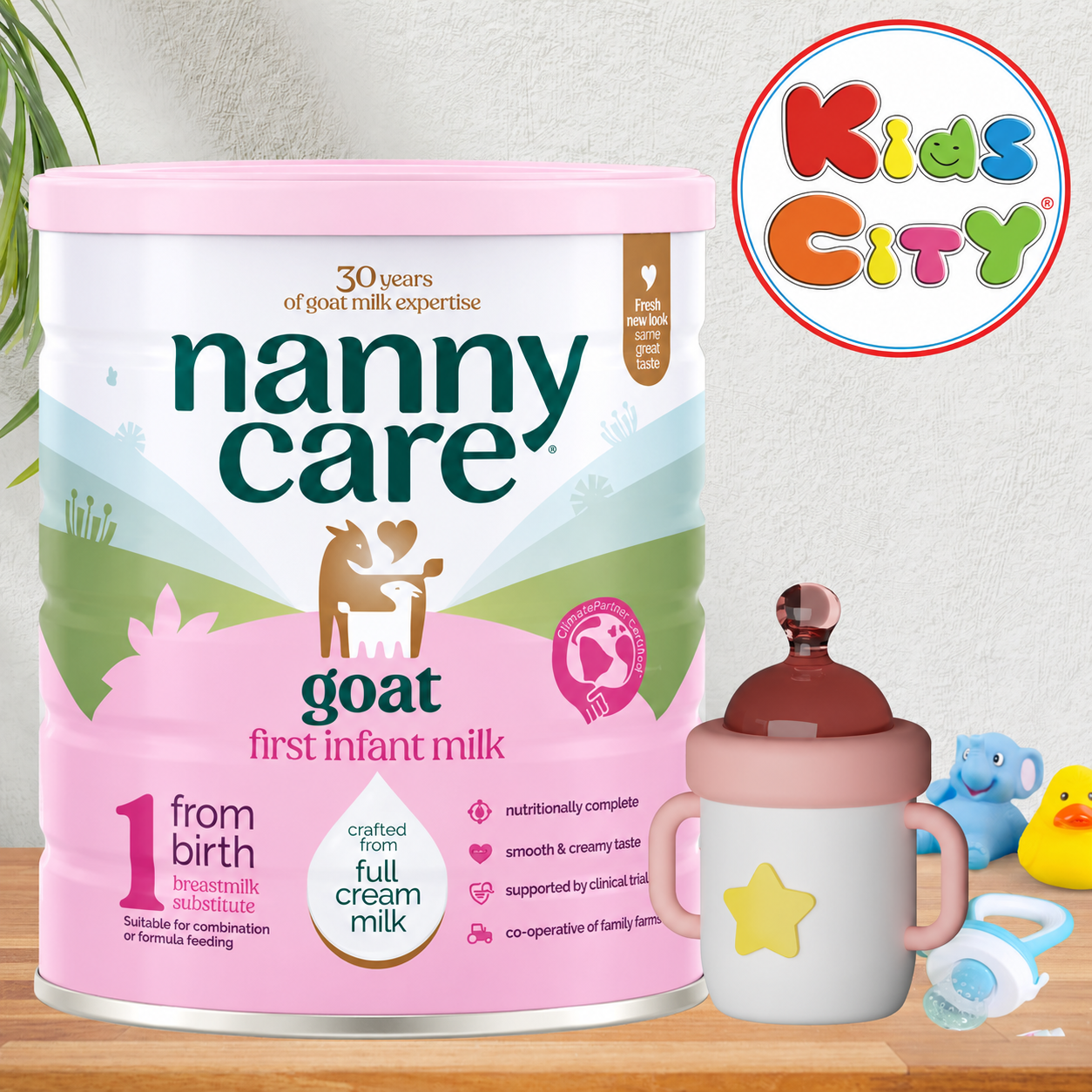 Nannycare 1, Goat Milk Based First Infant Milk (0m+) 800g