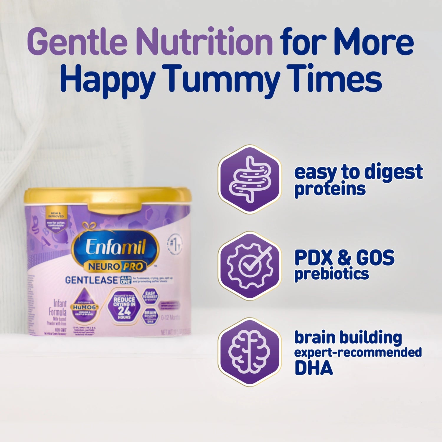 Enfamil Neuro Pro Gentlease Infant Formula (0-12m) 862g