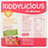 Kiddylicious Cookie Squares,Strawberry, Banana & Beetroot (18m+) - 144g (6x24g)