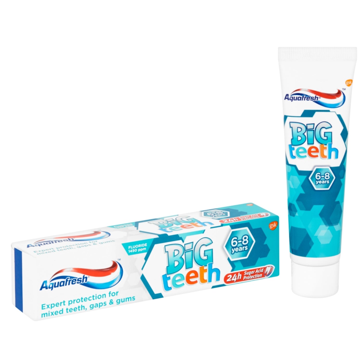 Aquafresh Big Teeth Toothpaste (6-8y) - 50ml