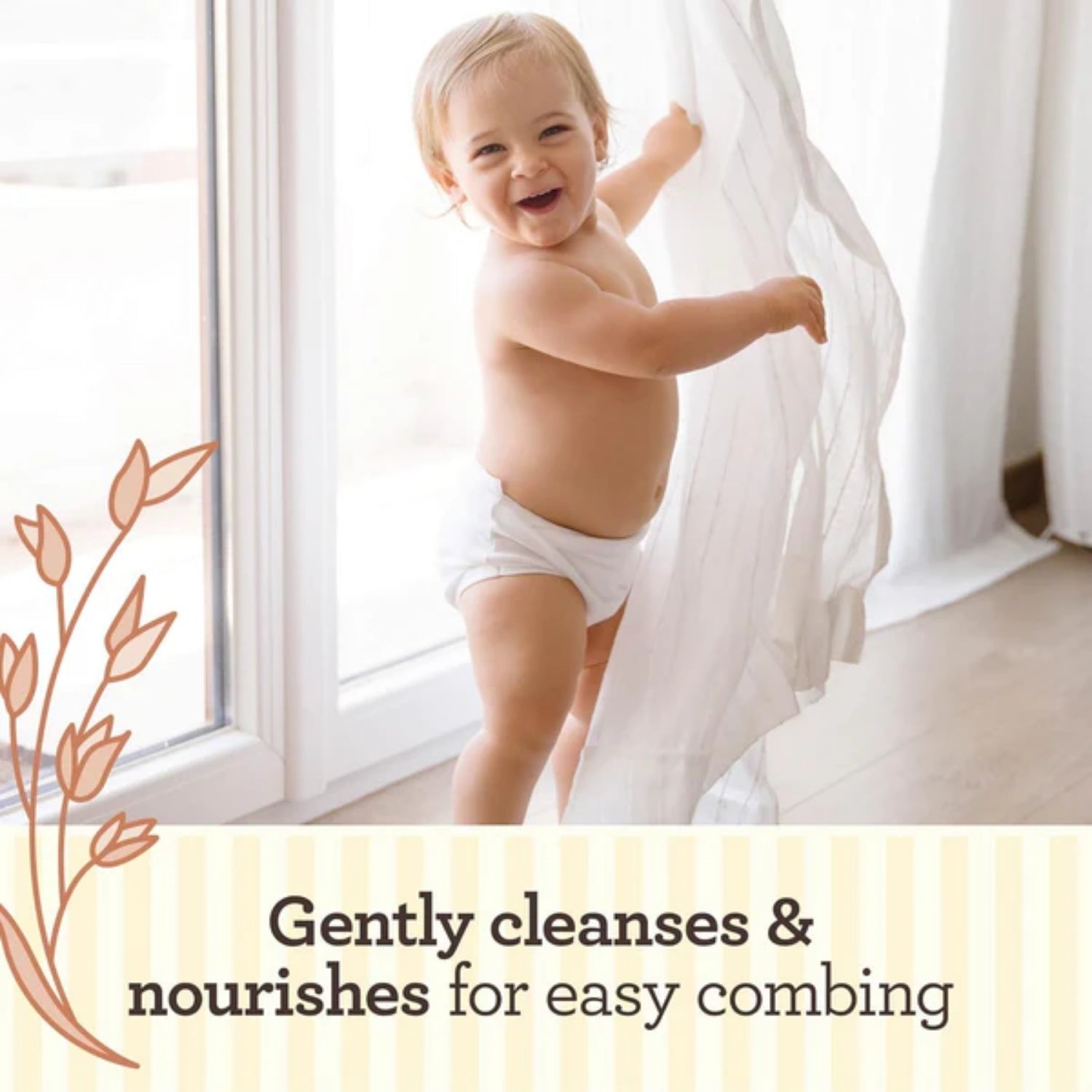 Aveeno Baby Daily Care 2-in-1 Shampoo & Conditioner For Delicate Skin - 250ml