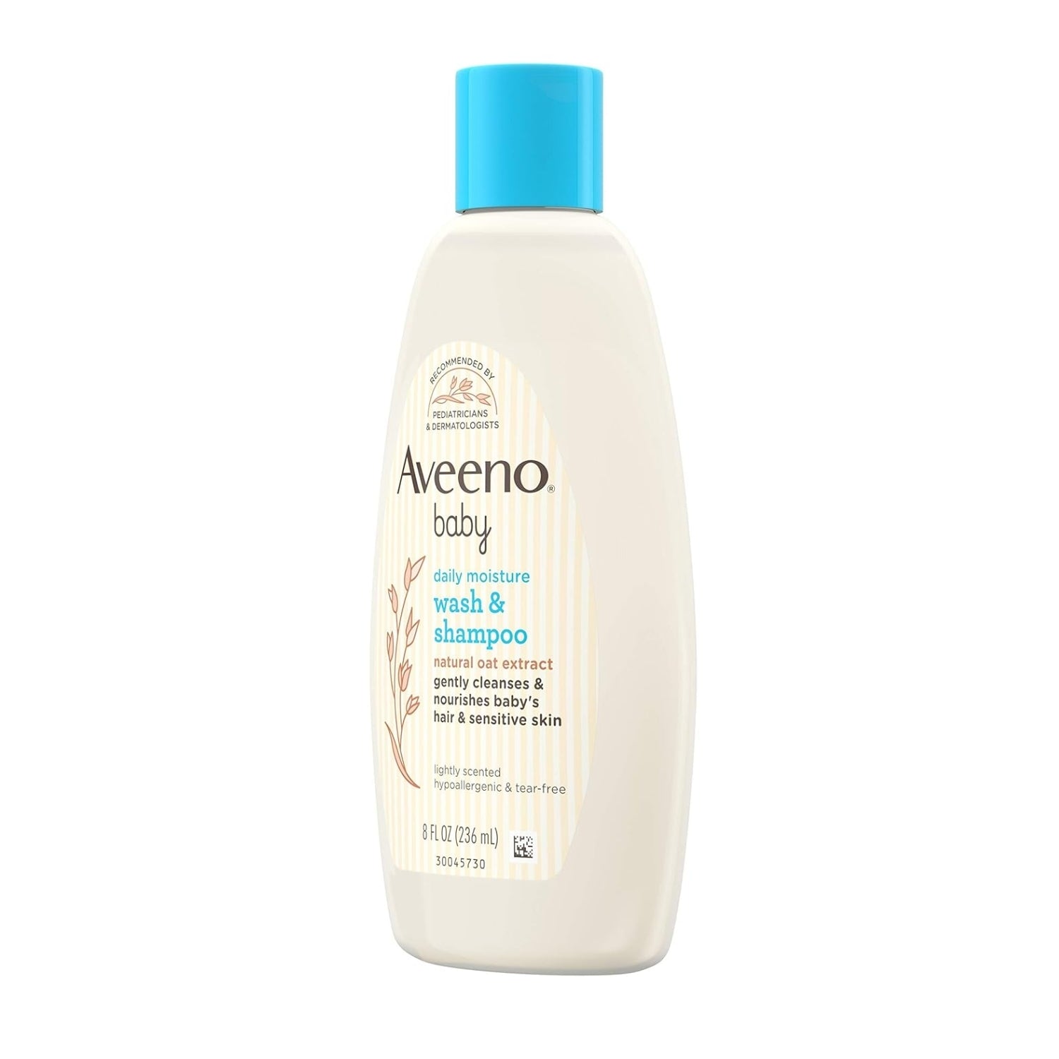 Aveeno Baby Daily Moisture Wash & Shampoo - 236ml