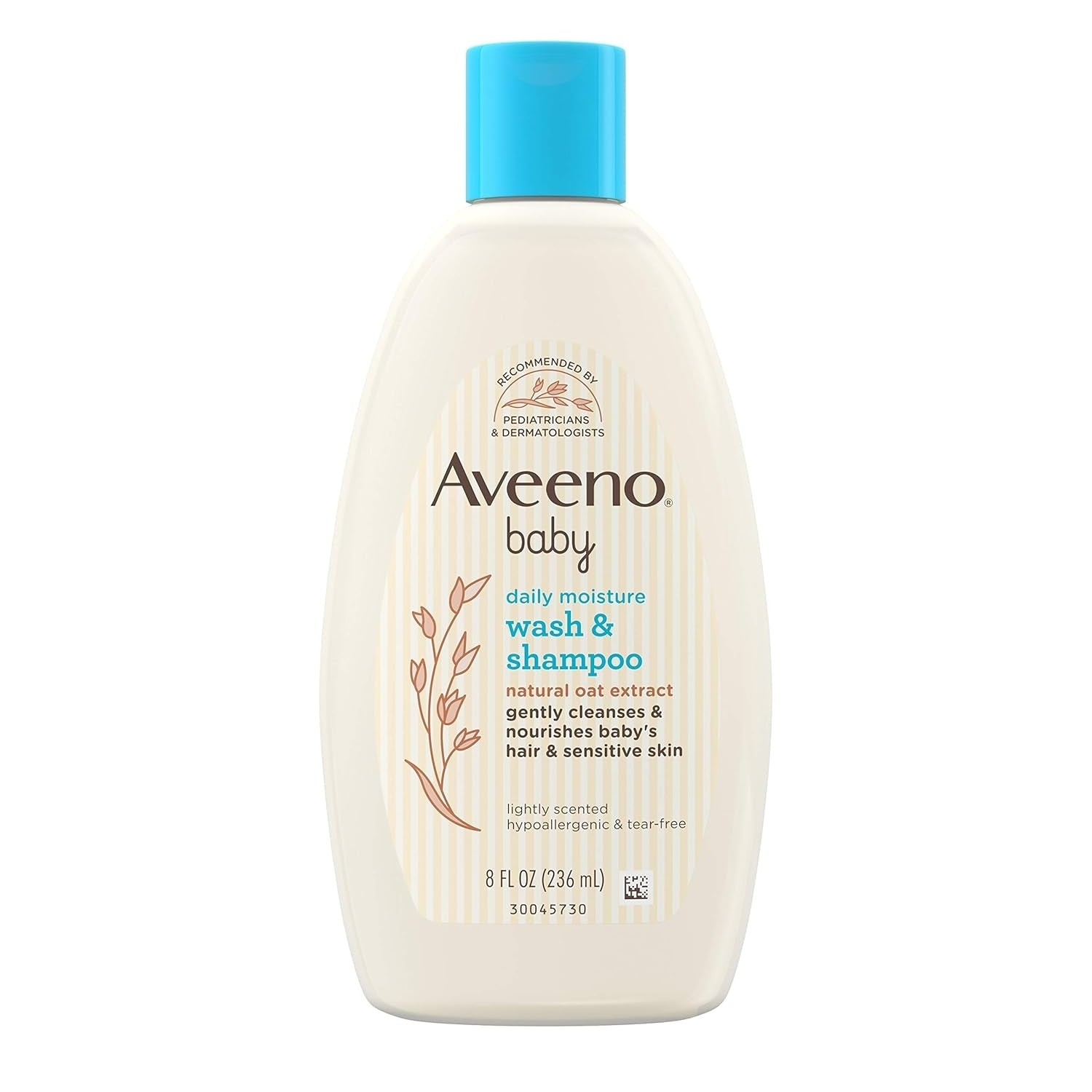 Aveeno Baby Daily Moisture Wash & Shampoo - 236ml