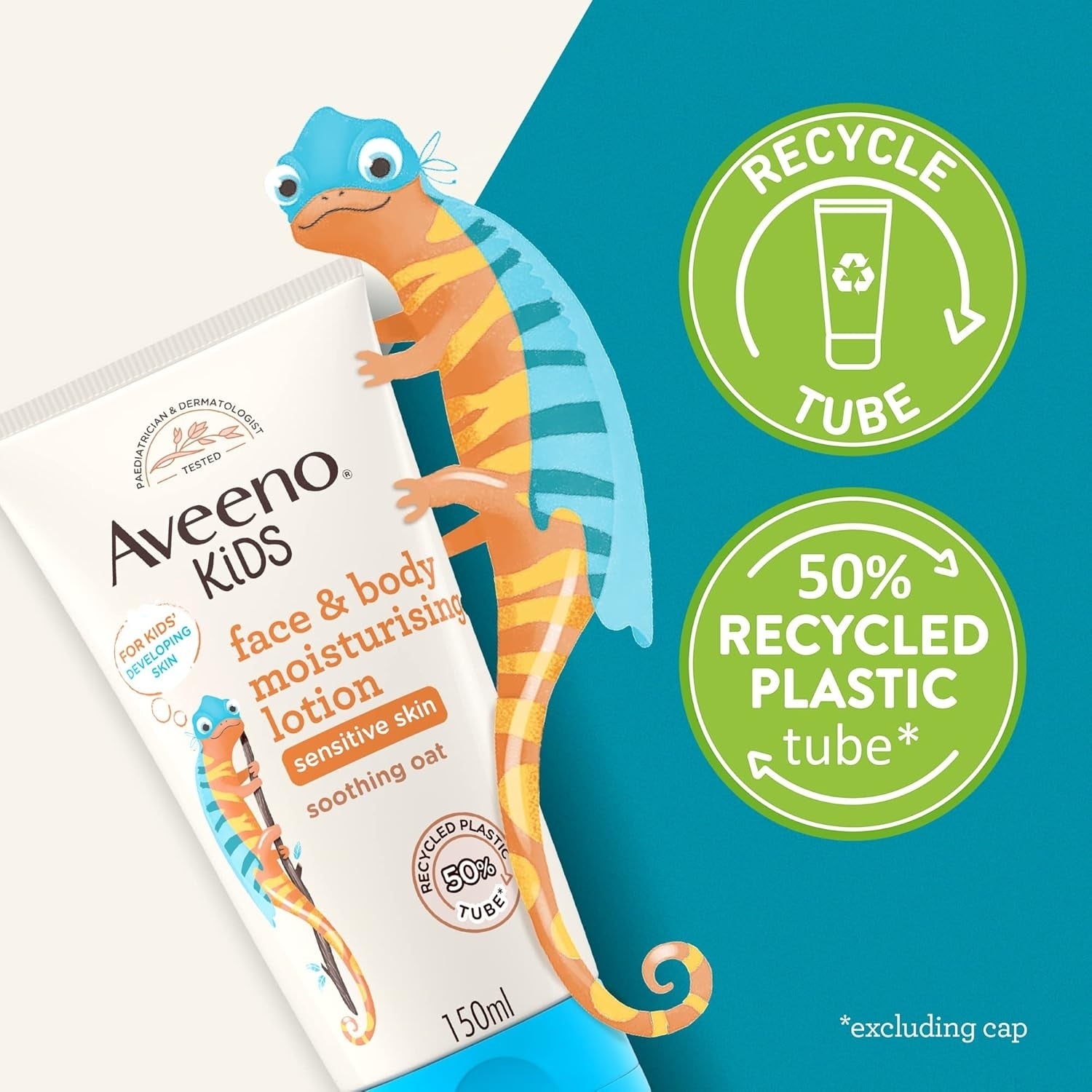 Aveeno Kids Face & Body Moisturising Lotion Sensitive Skin - 150ml