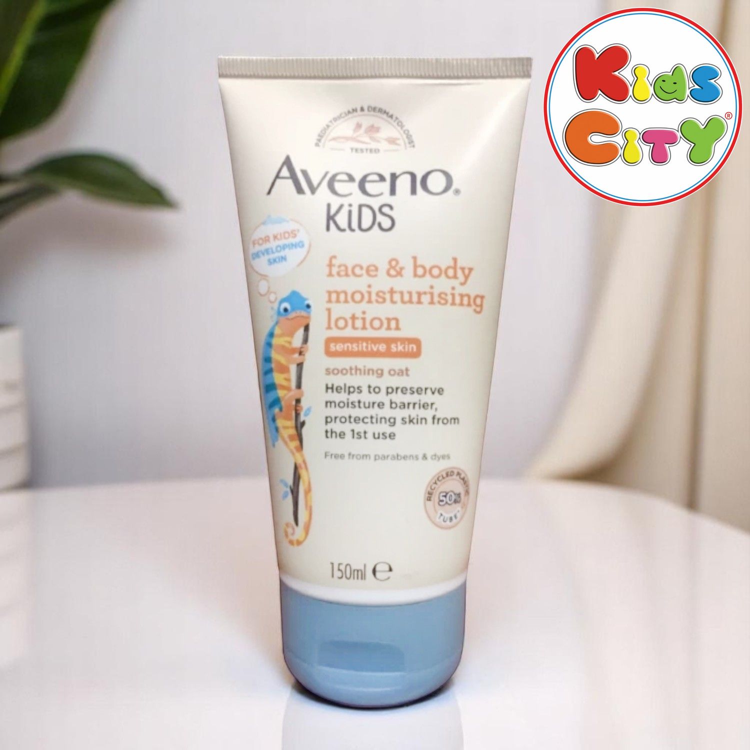 Aveeno Kids Face & Body Moisturising Lotion Sensitive Skin, 150ml