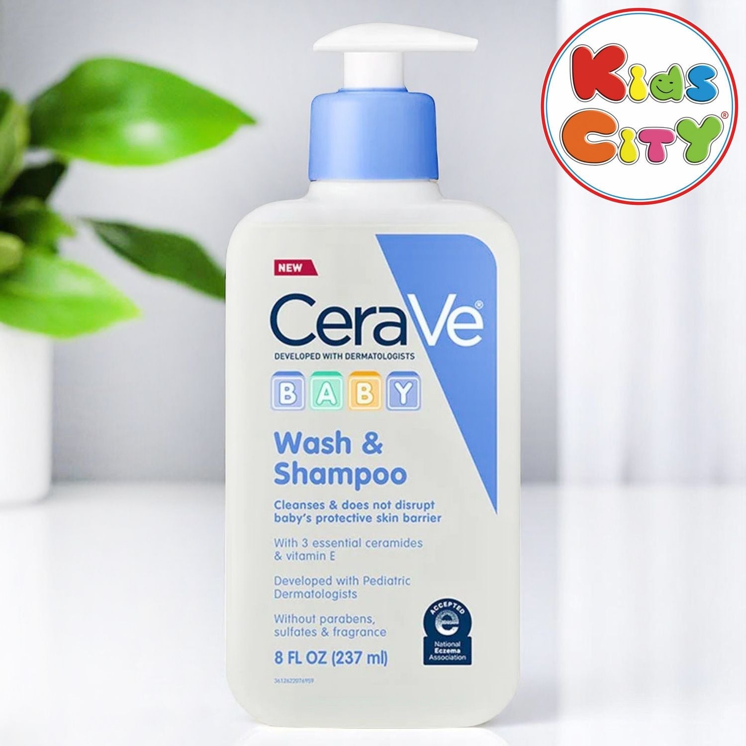 CeraVe Baby Wash & Shampoo, 237ml