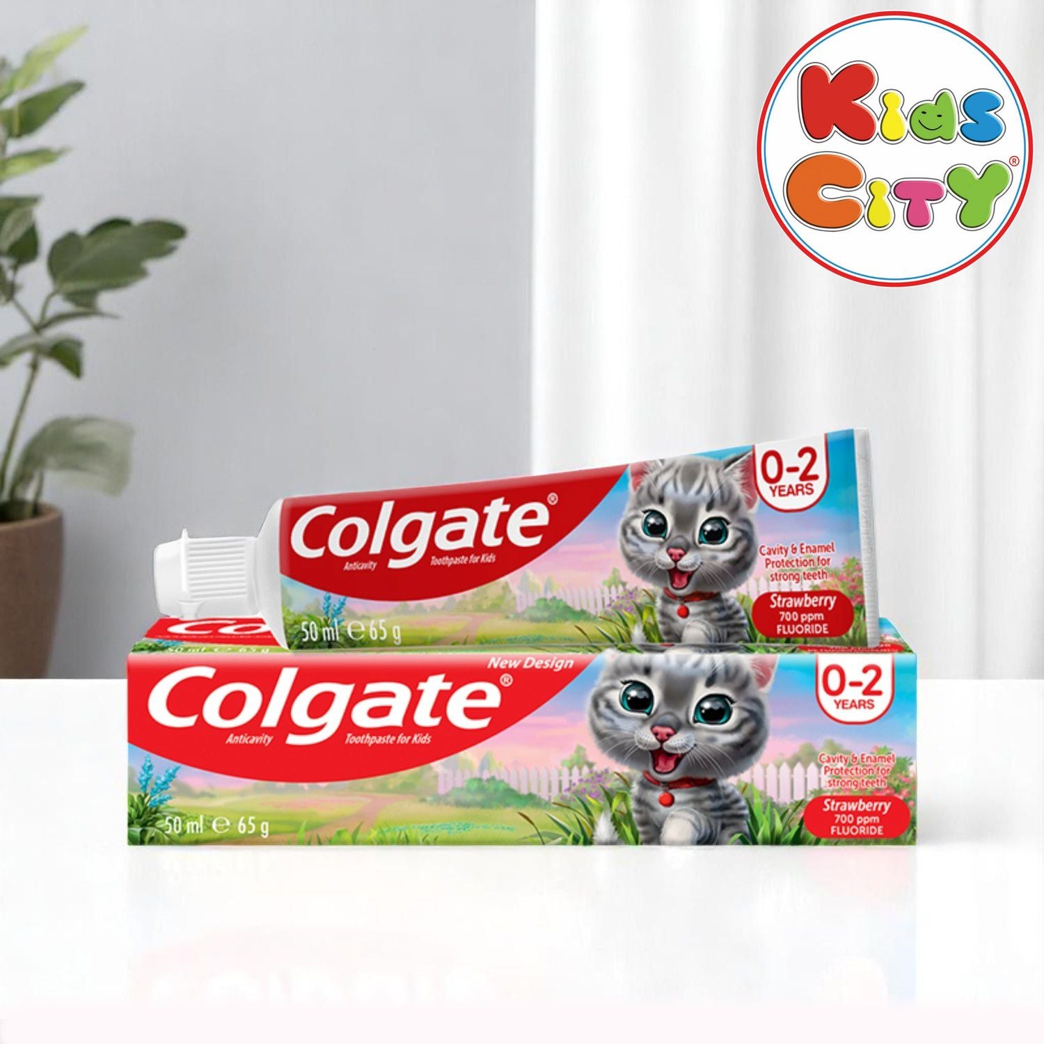 Colgate Strawberry Flavour (0-2y) - 50ml