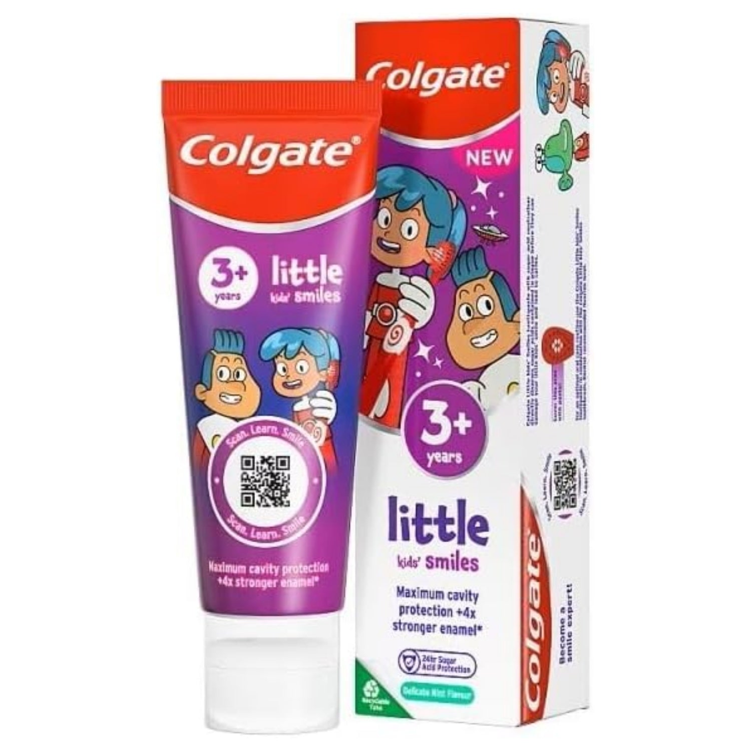 Colgate Little Kids' Smiles Delicate Mint Flavour (3y+) - 50ml