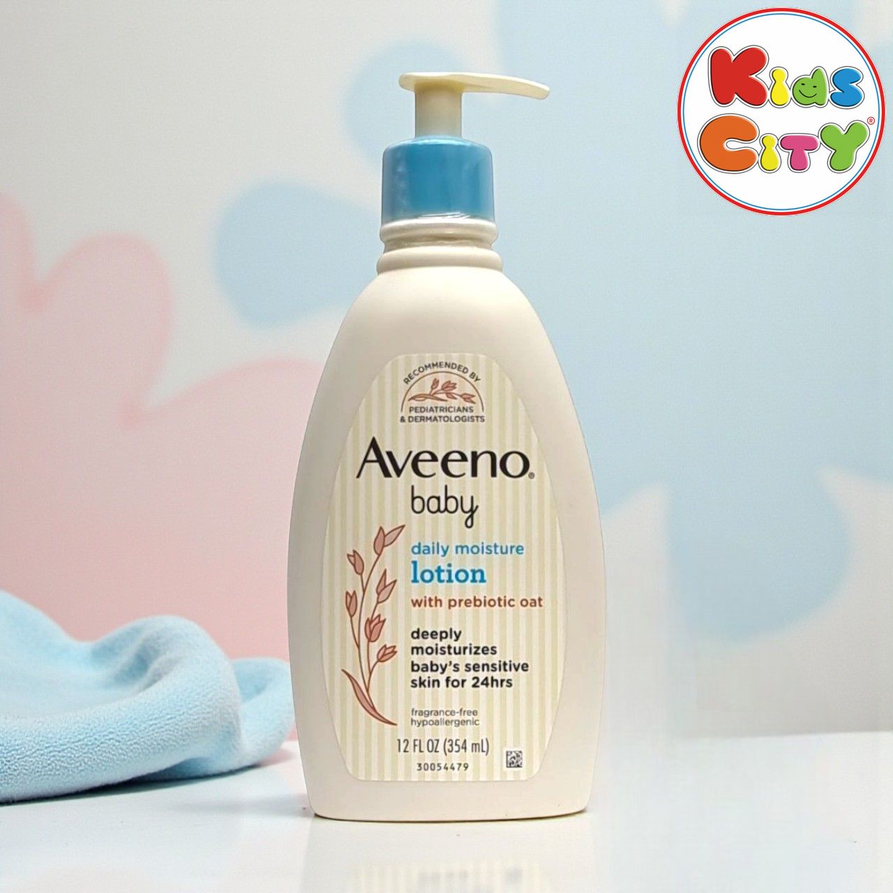 Aveeno Baby Daily Moisture Lotion With Prebiotic Oat, 354ml