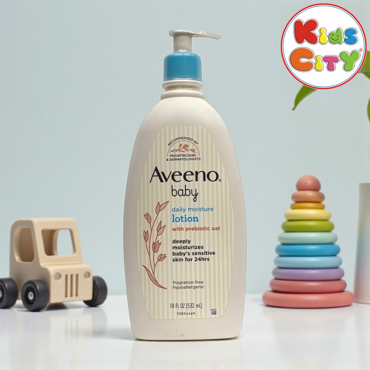 Aveeno Baby Daily Moisture Lotion With Prebiotic Oat, 532ml