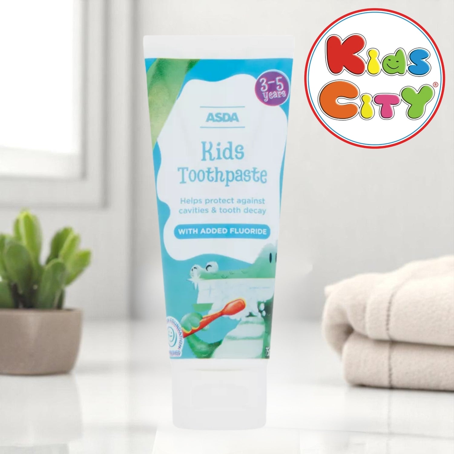 ASDA Kids Toothpaste 3-5 Years 75ml