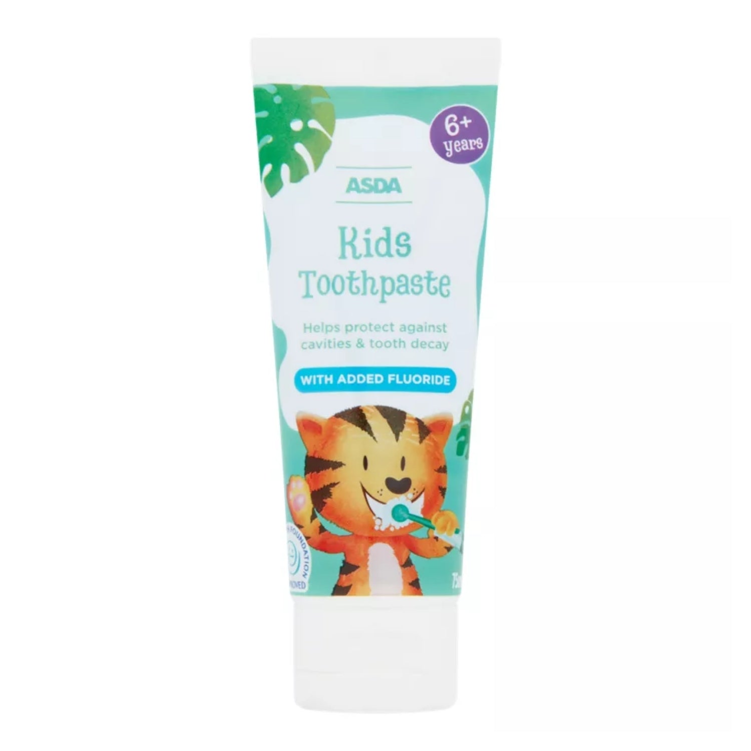 ASDA Kids Toothpaste 6+ Years 75ml