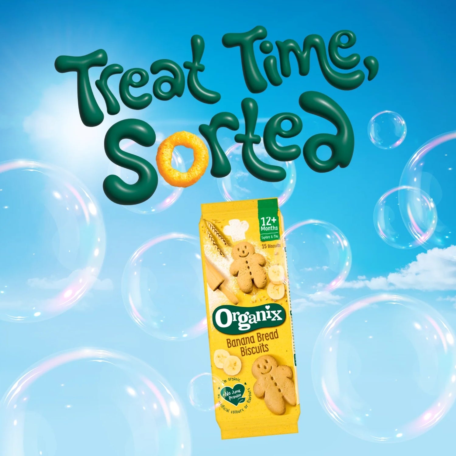 Organix Banana Bread Biscuits (12m+) - 135g