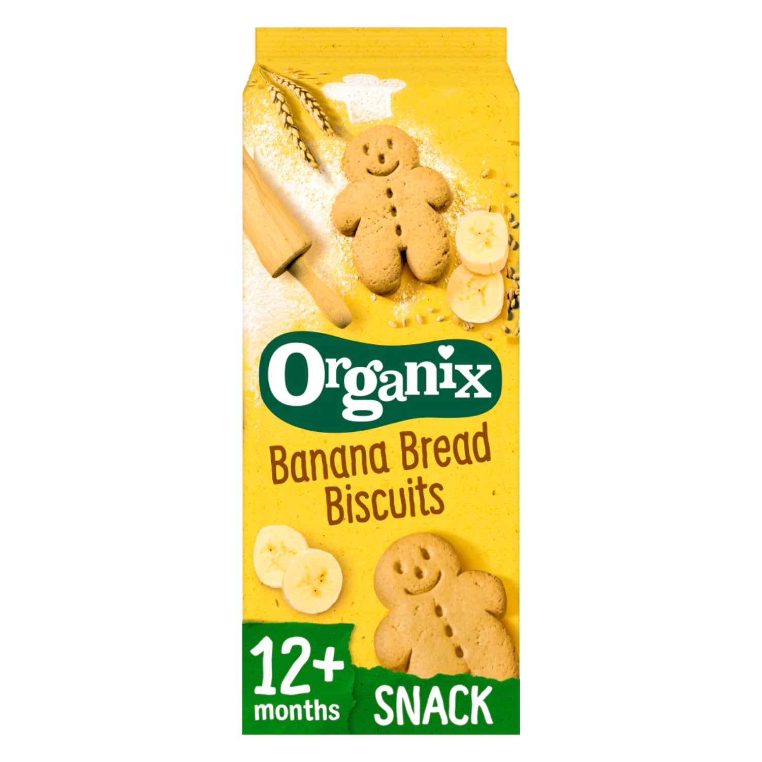 Organix Banana Bread Biscuits (12m+) - 135g