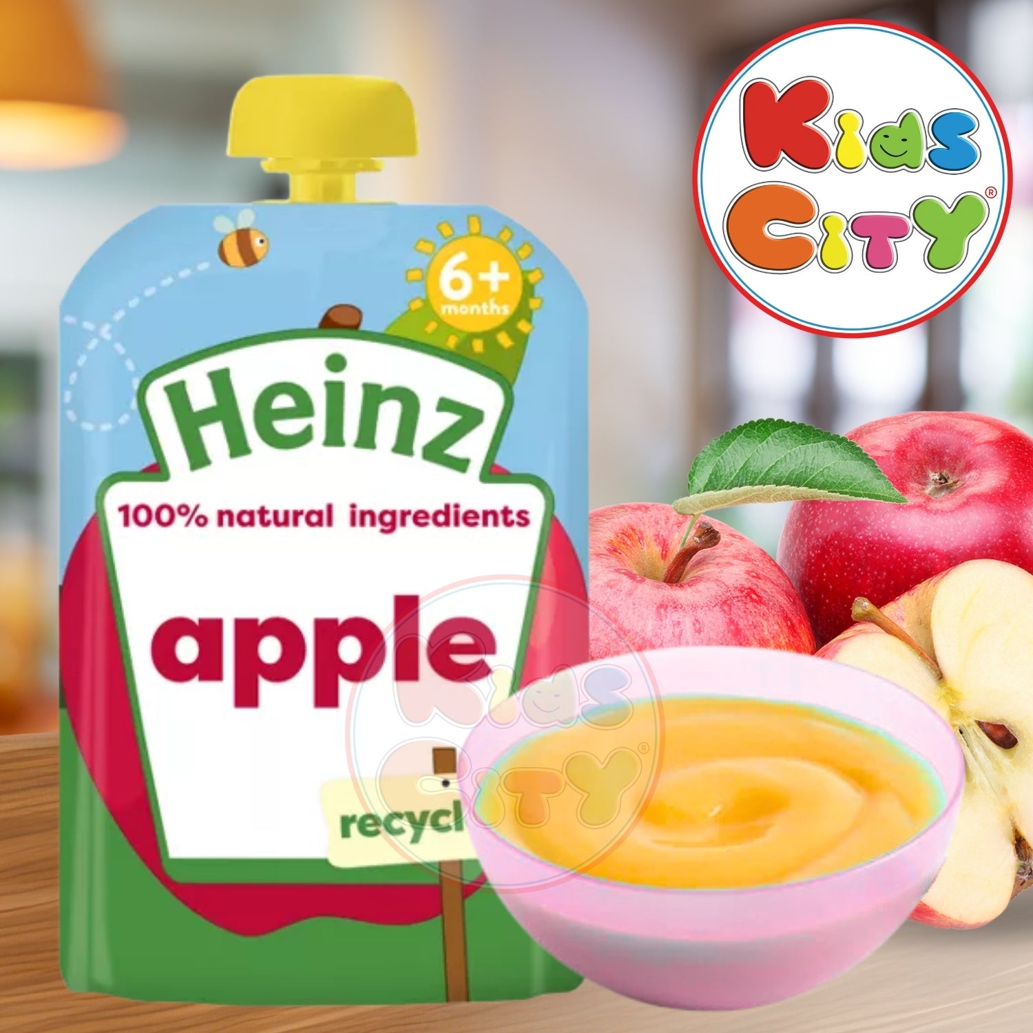 Ella's Kitchen Organic Baby Food Pouch, Dairy Free Pear and Fig