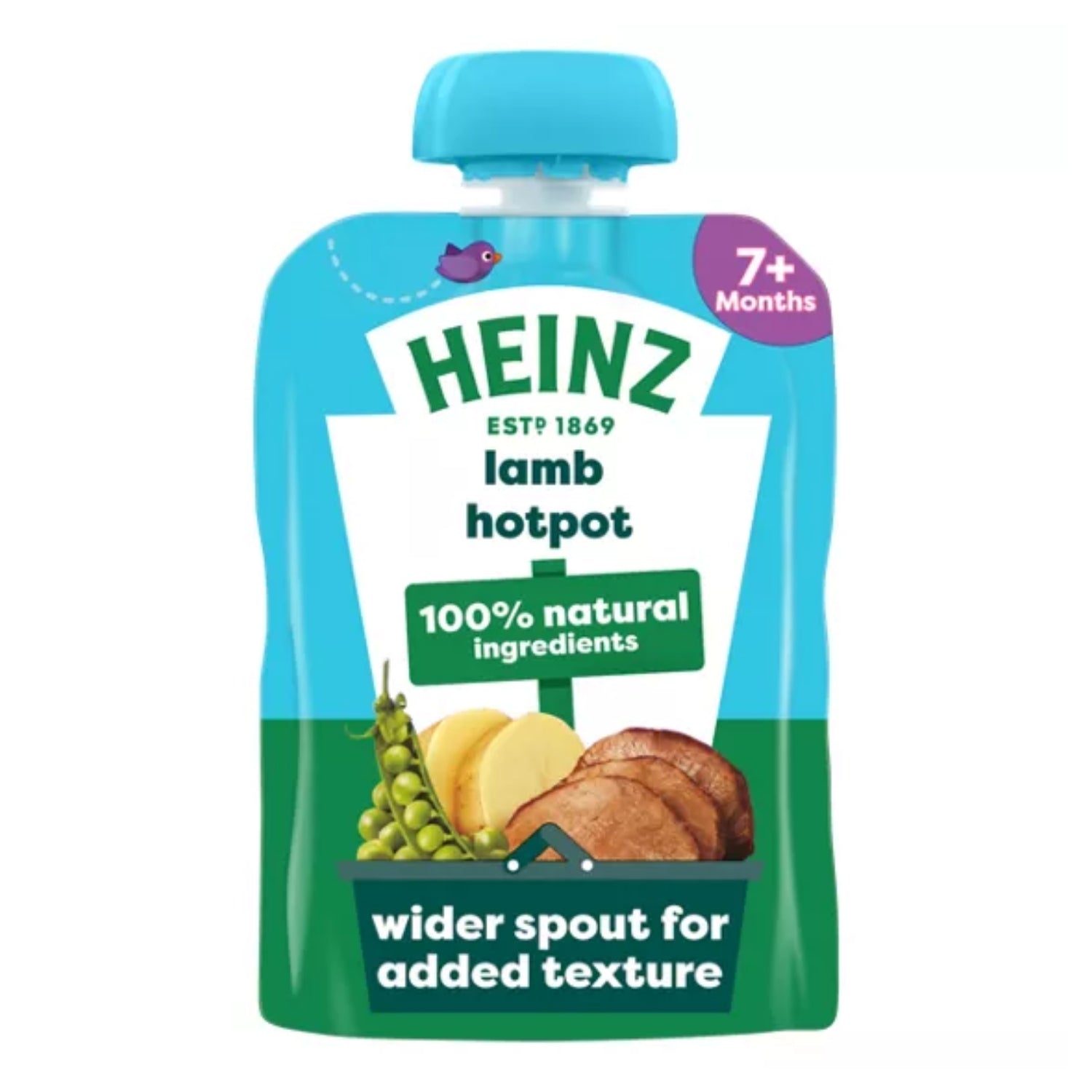 Heinz Baby Food Pouch, Lamb Hot Pot (7m+) - 130g