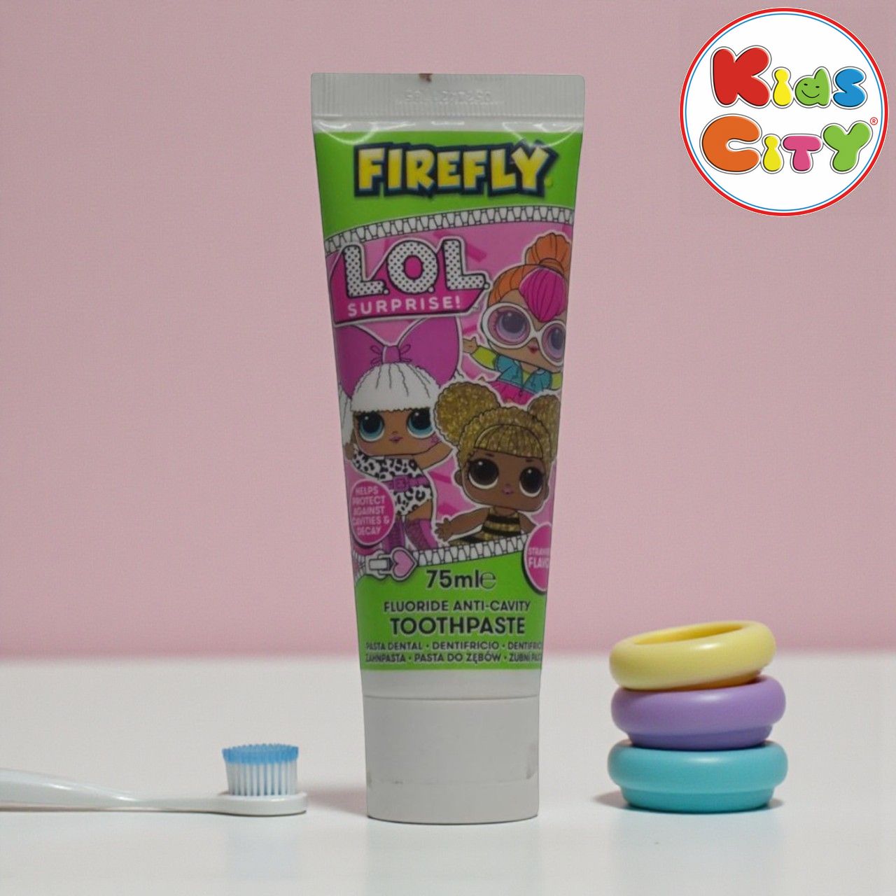 FireFly Lol Surprise Anti-Cavity Strawberry Toothpaste 2-6Y 75ml