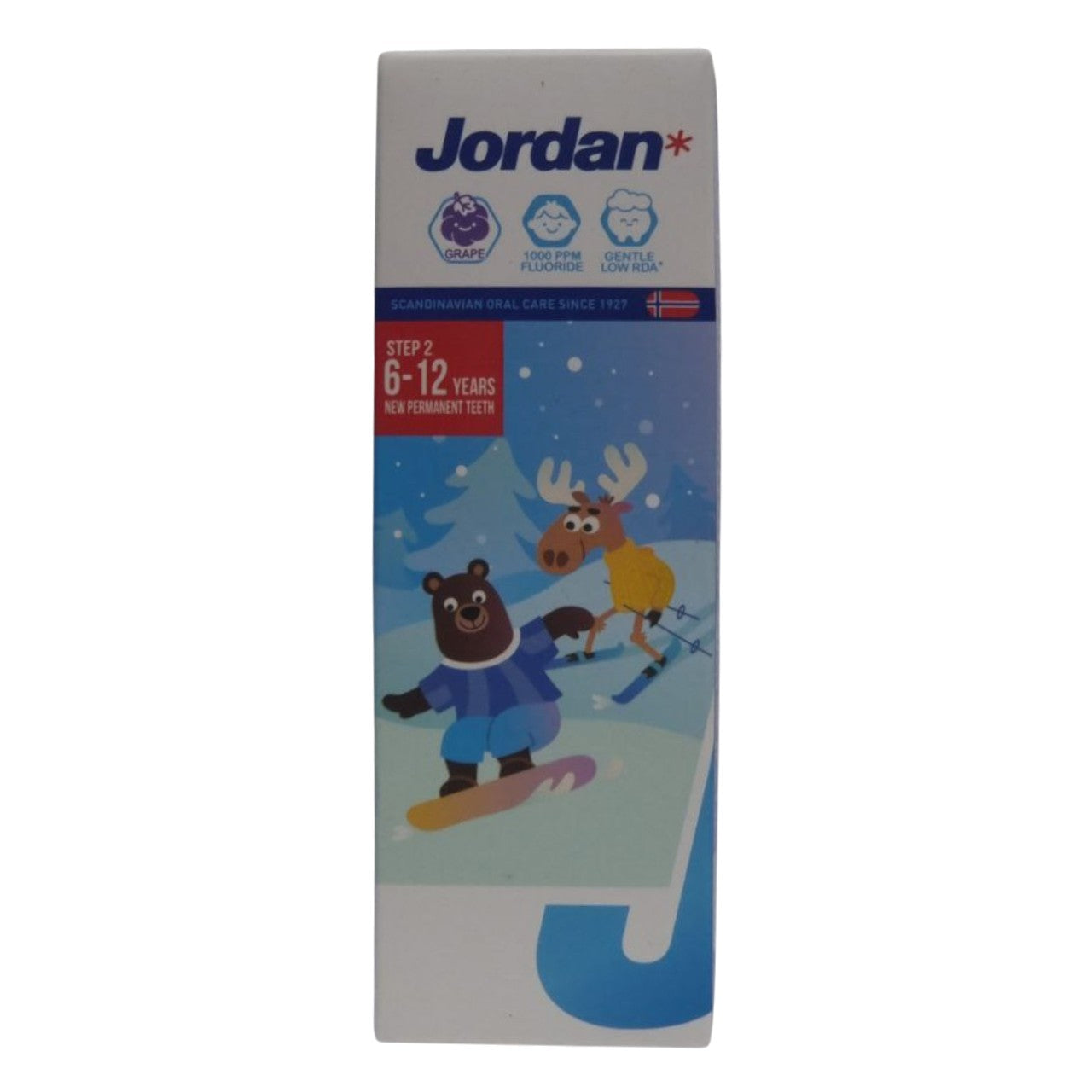 Jordan Milk Teeth Grape Flavoured Toothpaste (6-12Y) - 75g