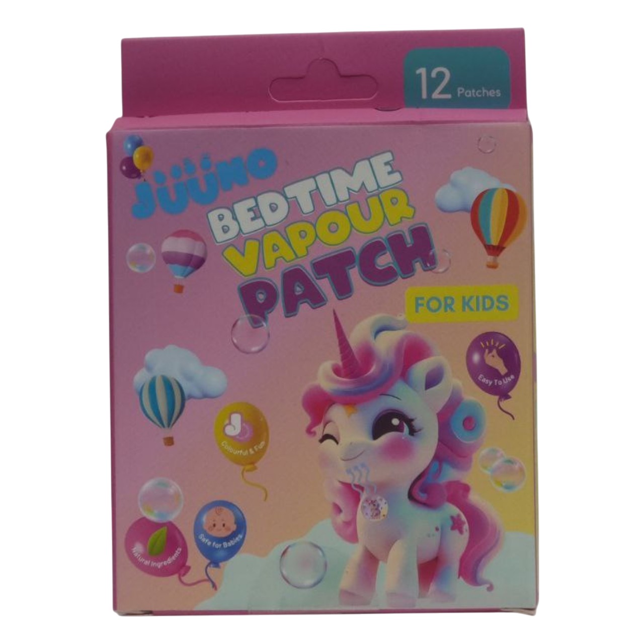 Juuno Bed Time Vapour Patch For Kids - Little Pony (12 Patches)