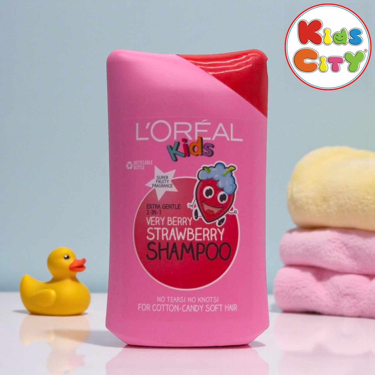 L'Oreal Kids Shampoo Strawberry 2-In-1, 250ml